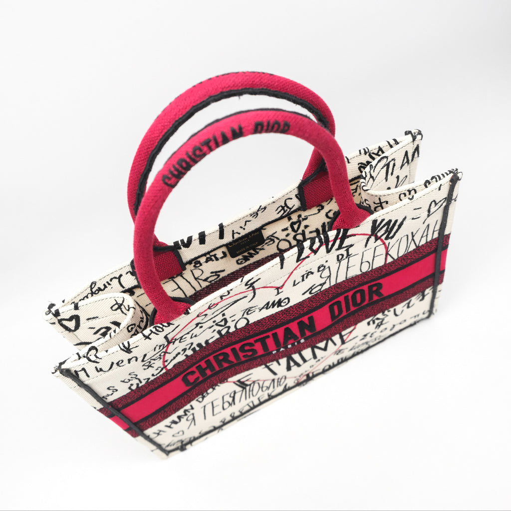 Christian Dior Medium Book Tote DiorAmour 2020 Limited Edition