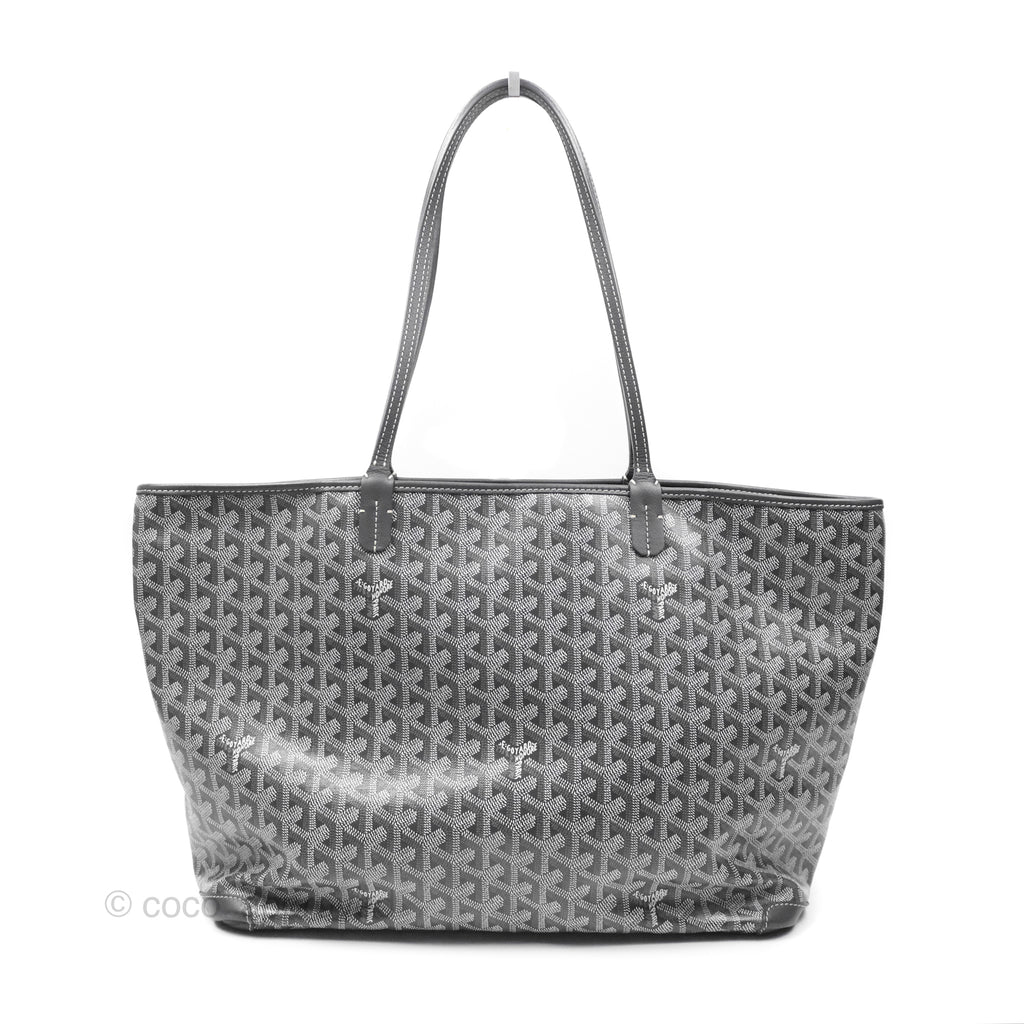 Goyard St Artois Tote MM ⁣⁣⁣⁣⁣⁣⁣⁣⁣⁣⁣⁣⁣⁣⁣⁣⁣⁣⁣⁣Grey Canvas