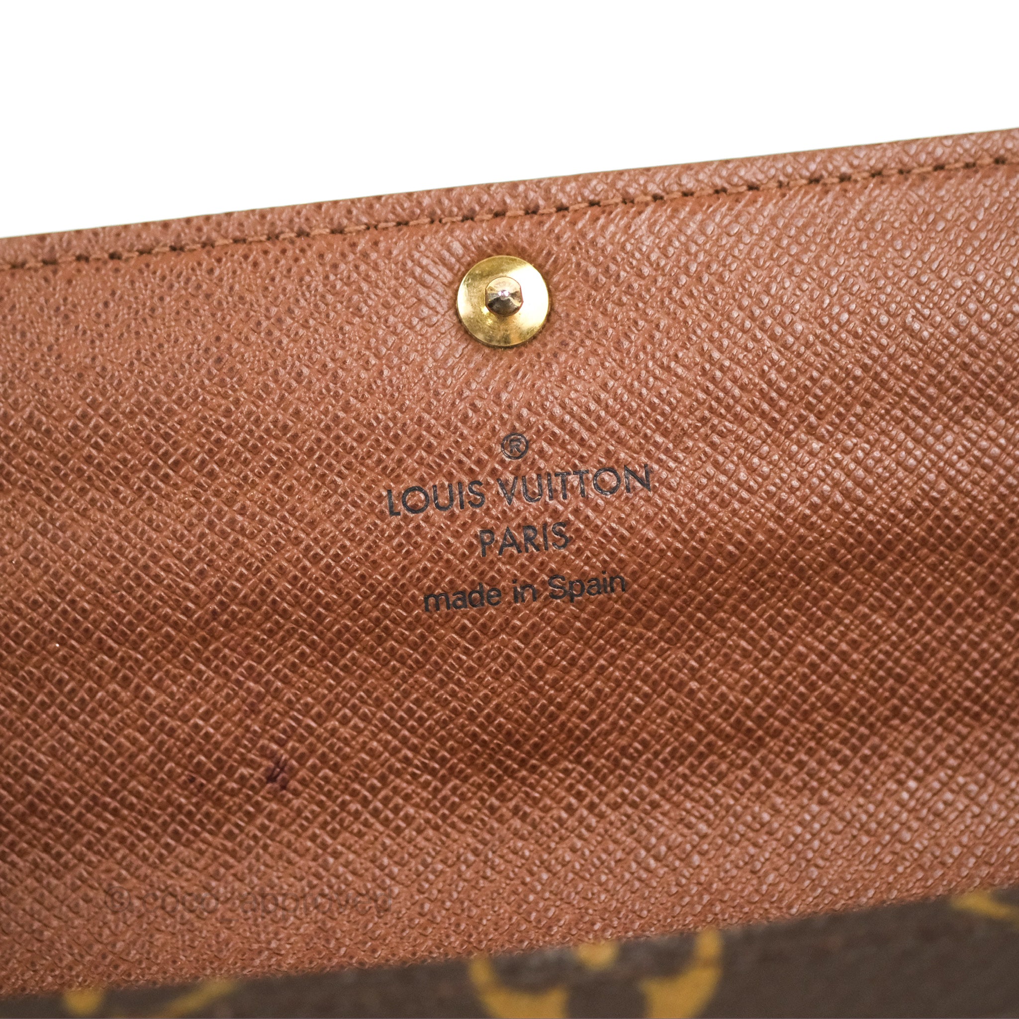 Louis Vuitton Monogram Sarah Wallet – Timeless Vintage Company