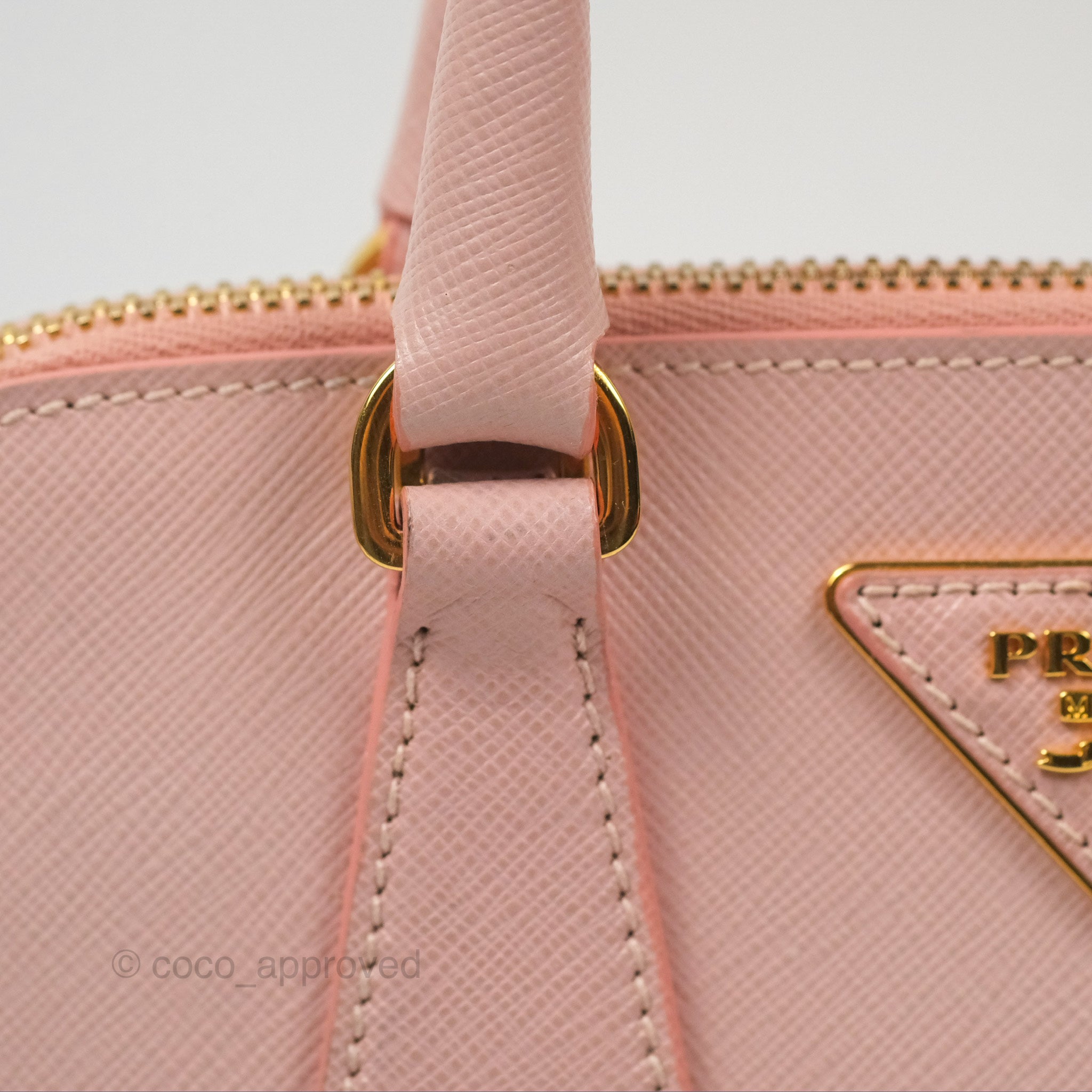 Prada light pink outlet handbag