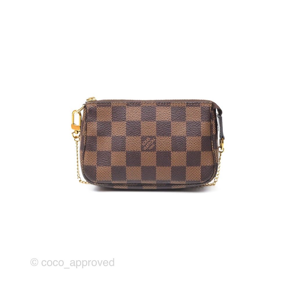 Louis Vuitton Damier Ebene Mini Pochette Accessories