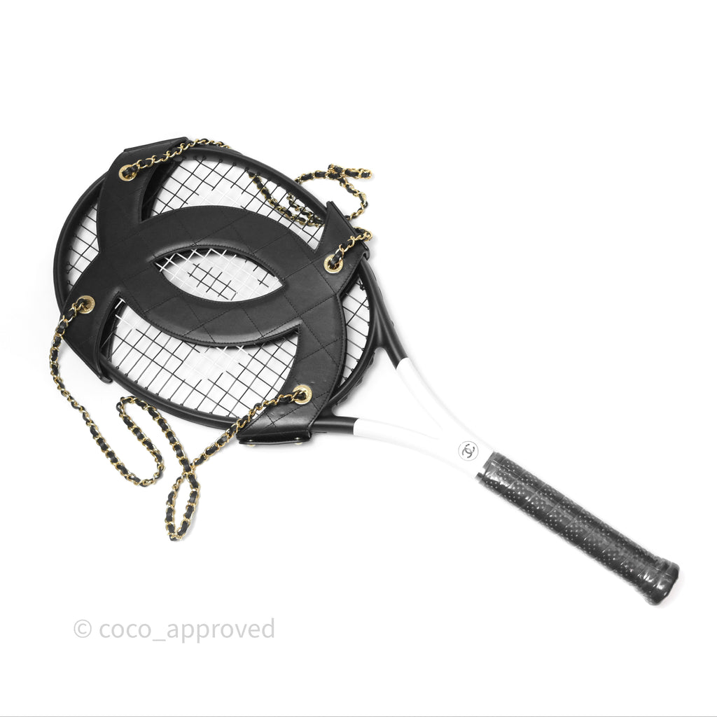 Chanel Tennis Racket with Black CC Case