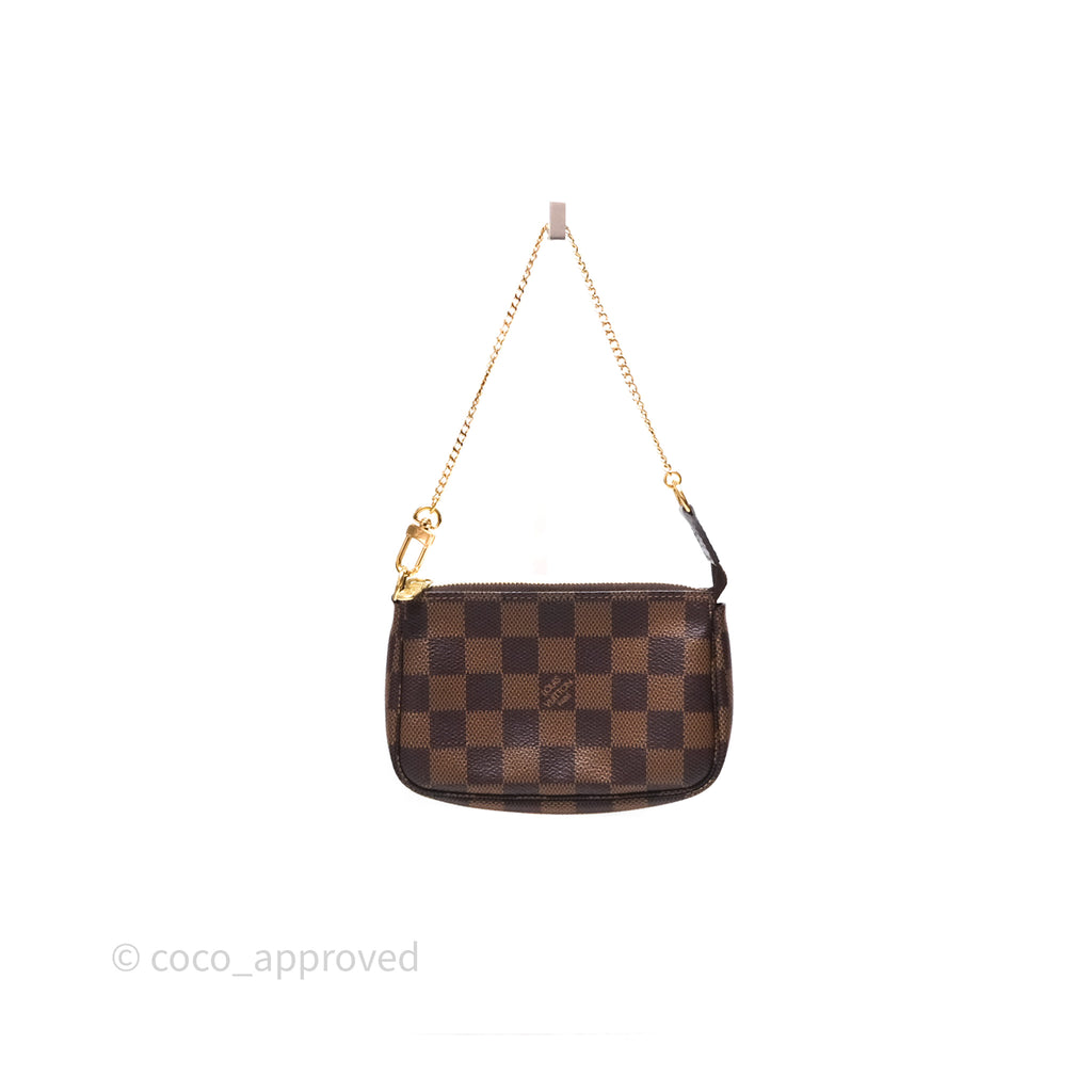 Louis Vuitton Damier Ebene Mini Pochette Accessories