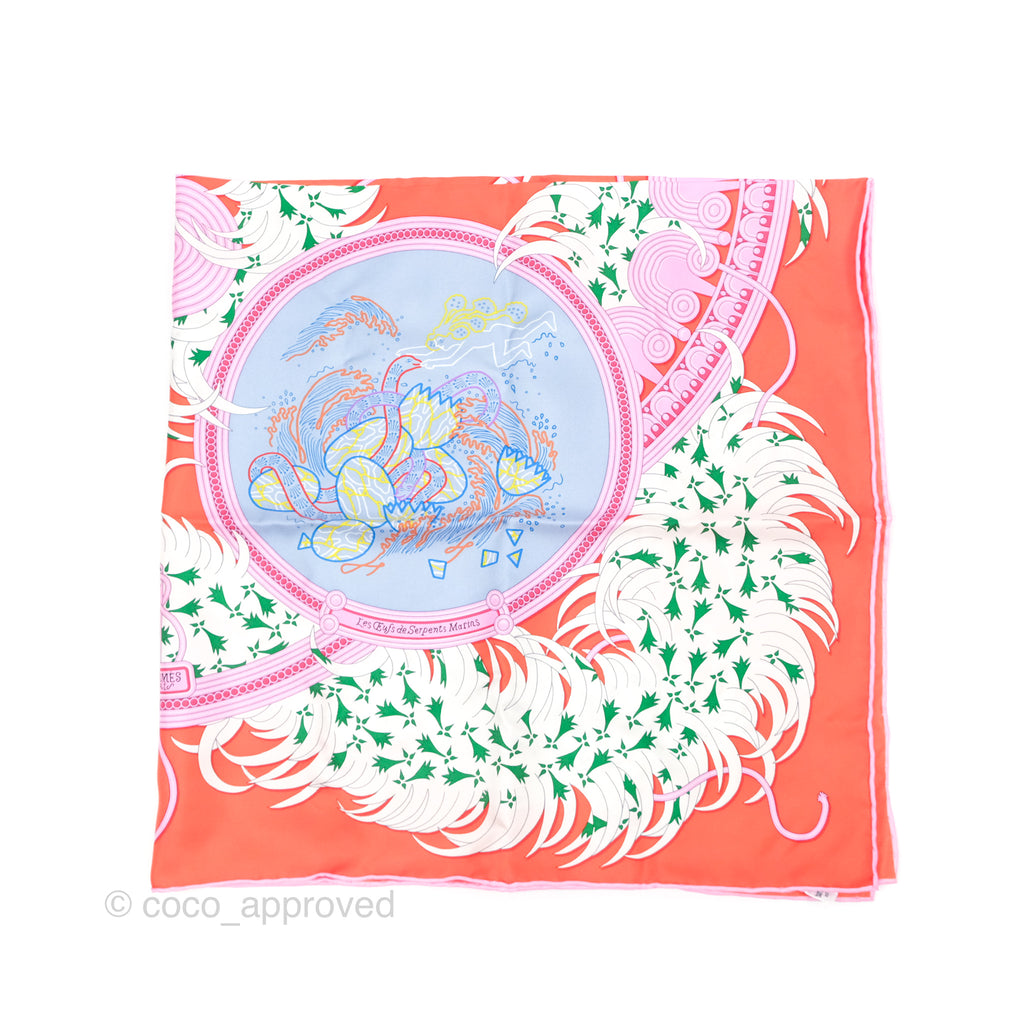 Hermès Legende Brodee Scarf 90