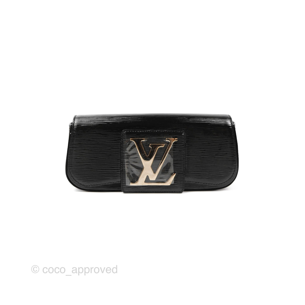 Louis Vuitton Sobe Clutch Black Electric Epi