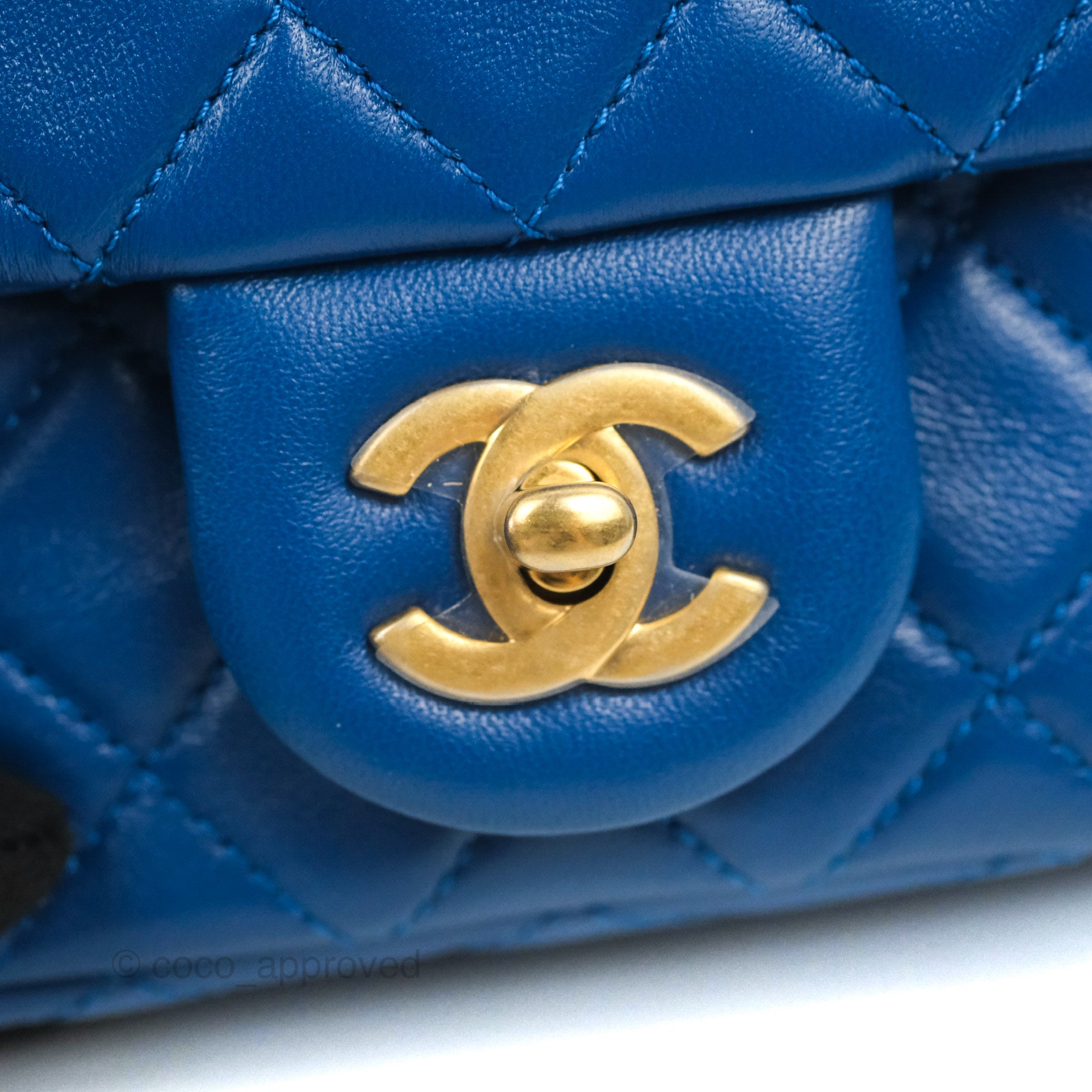 Chanel Quilted Mini Square Flap Pink Lambskin Gold Hardware – Coco Approved  Studio