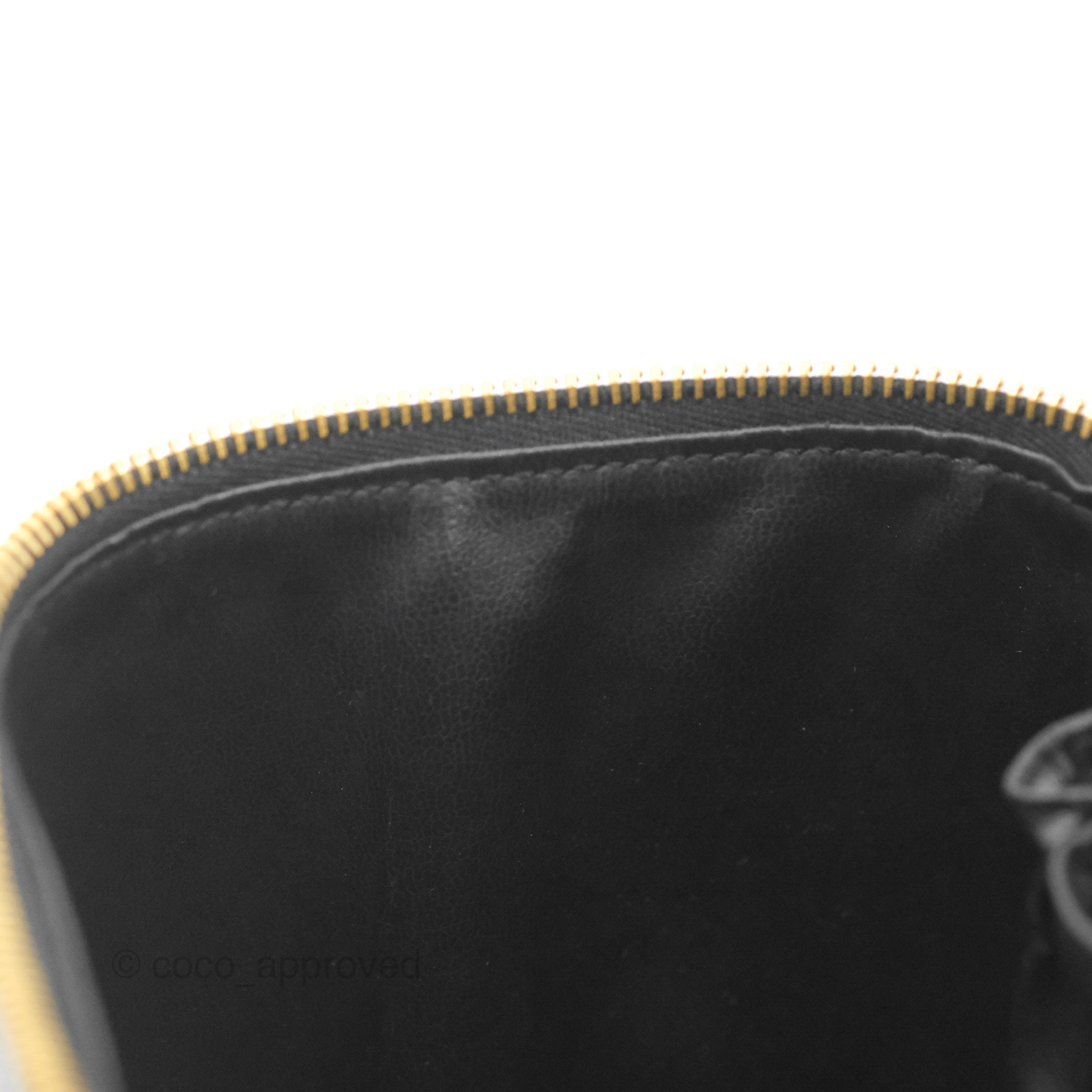 Chanel Vintage Vanity Case Black Caviar Gold Hardware – Coco