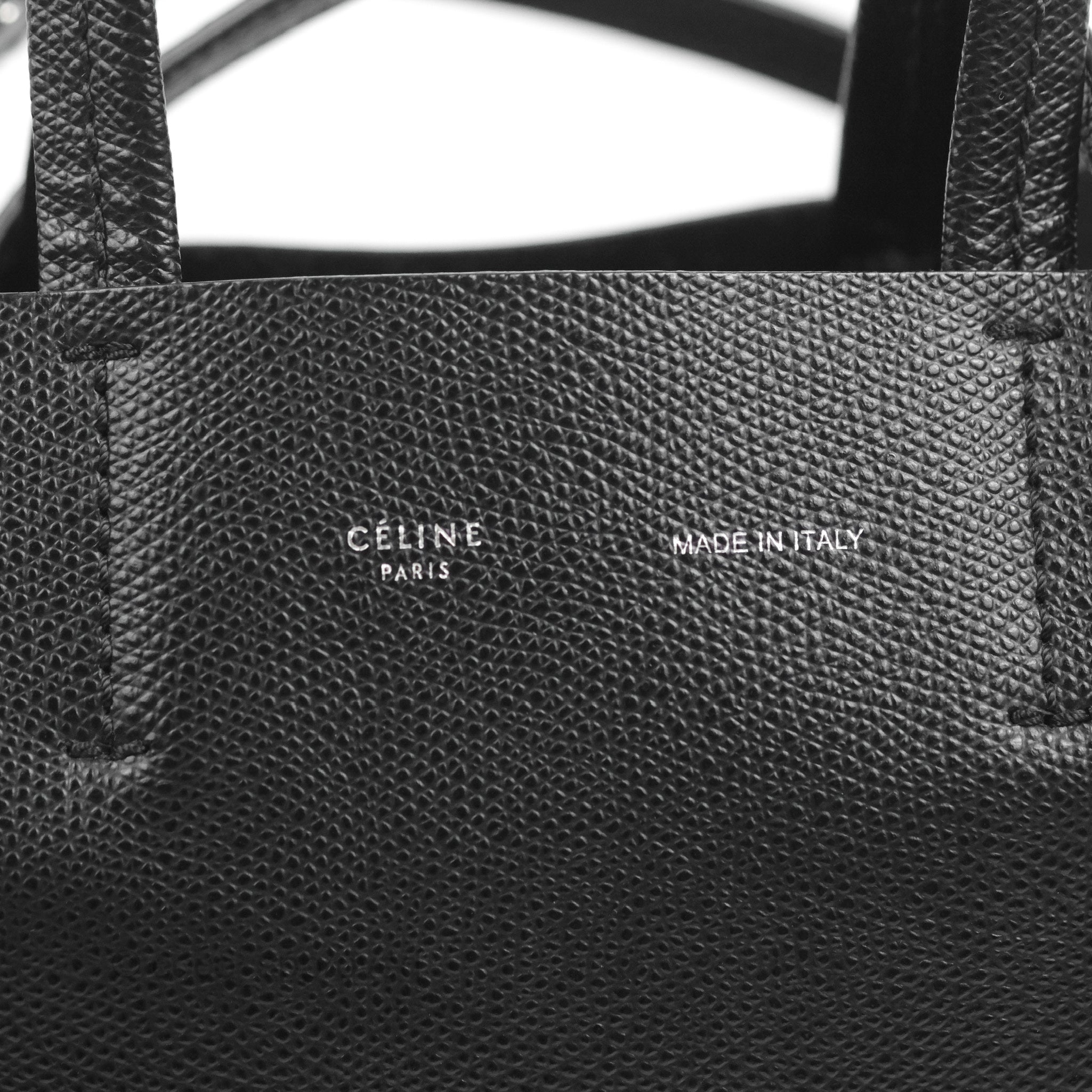 Celine Small Vertical Cabas Tote - Black Totes, Handbags - CEL258946