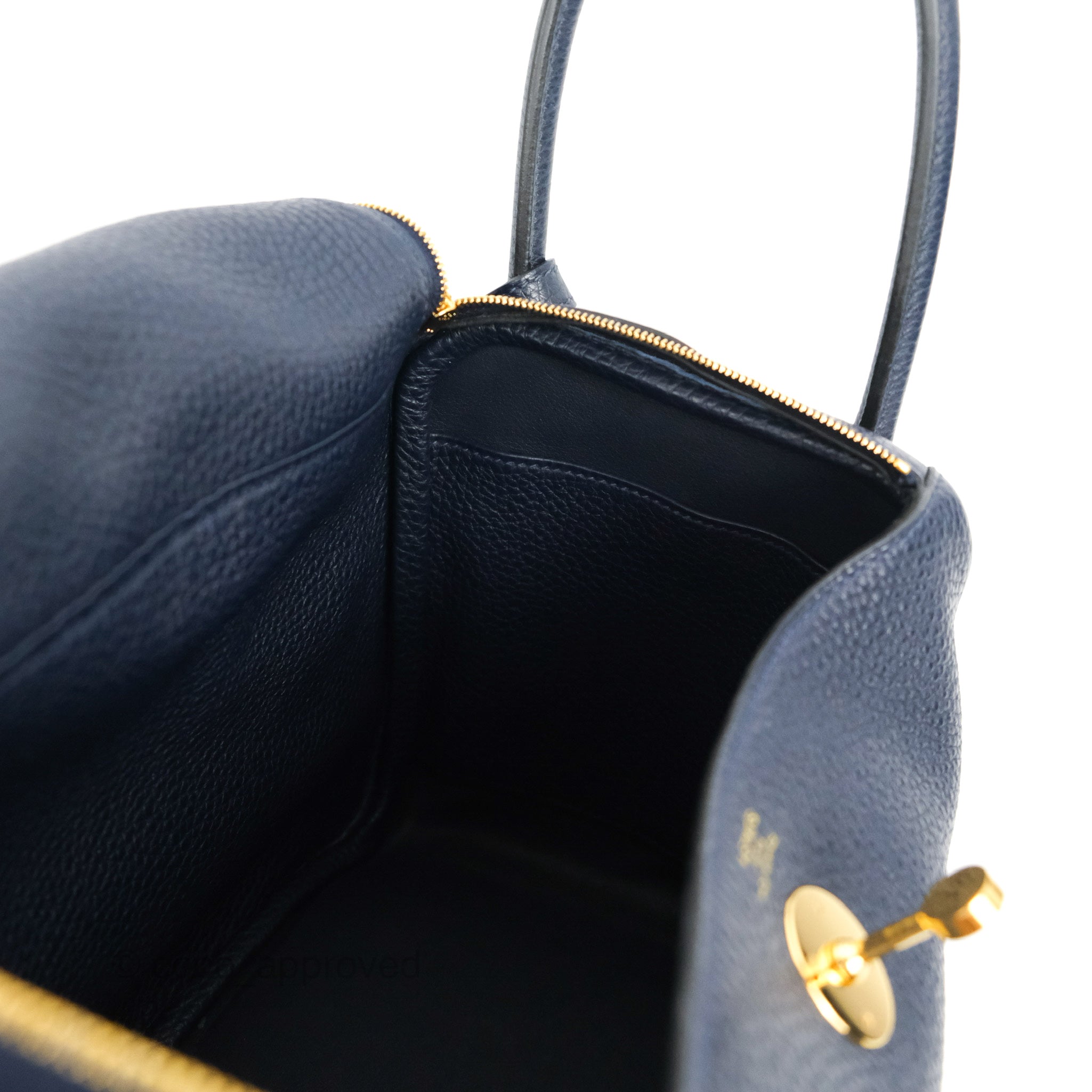 Bleu Nuit Clemence Lindy 26 Gold Hardware, 2017, Handbags & Accessories, 2022