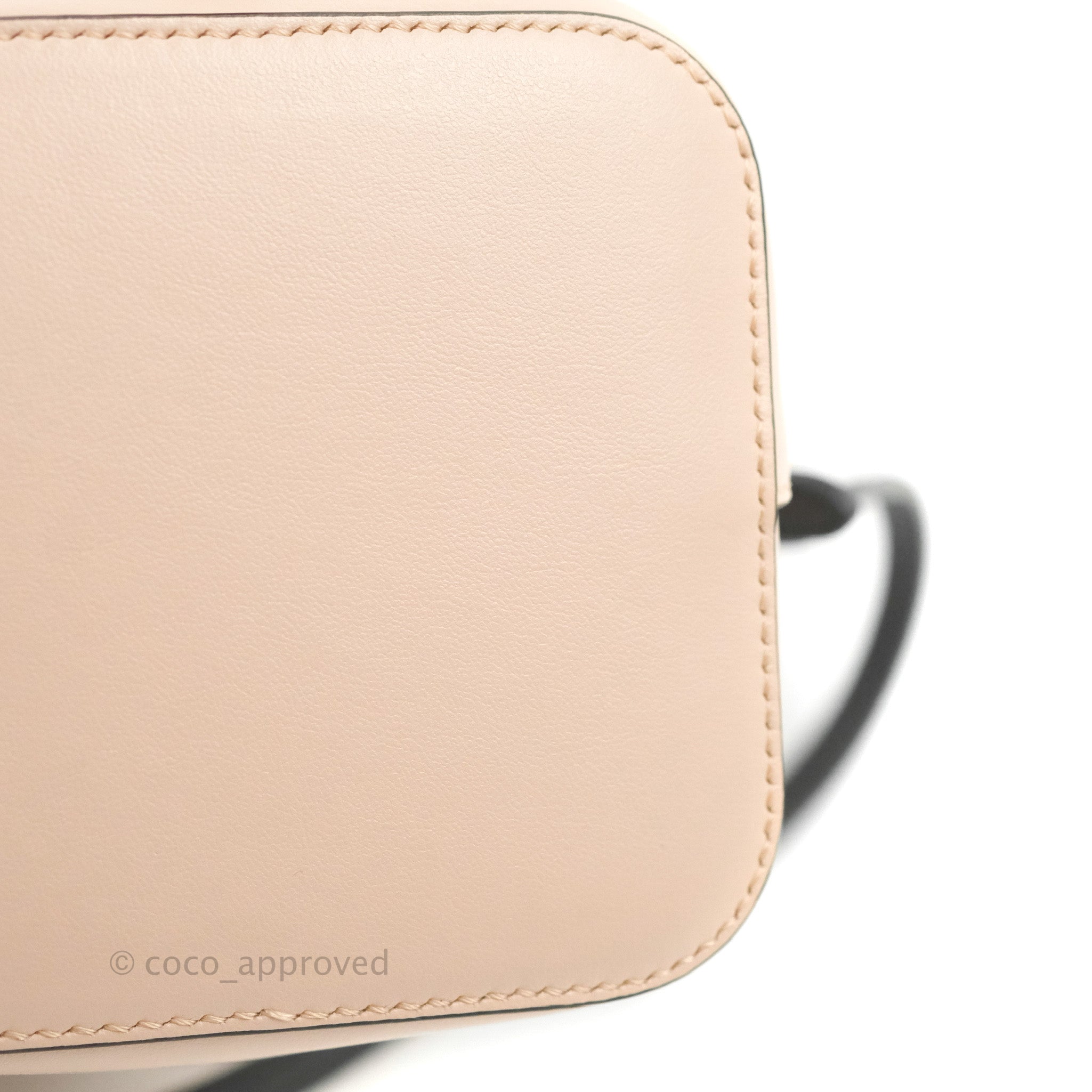 Fendi Mon Tresor Bucket Bag Leather Mini Pink 432341