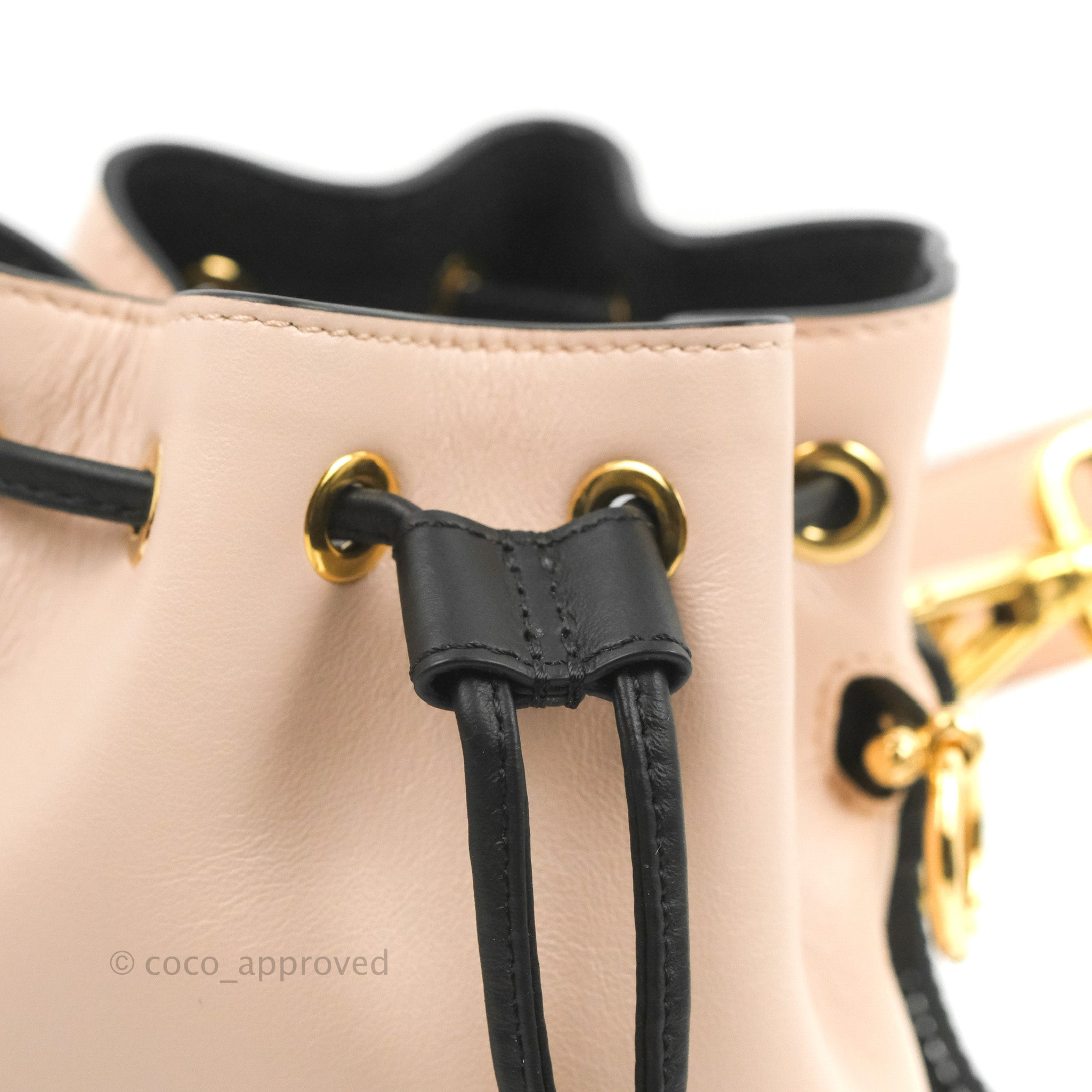 Fendi Transparent and Black PU Mini Mon Tresor Bag – BlackSkinny