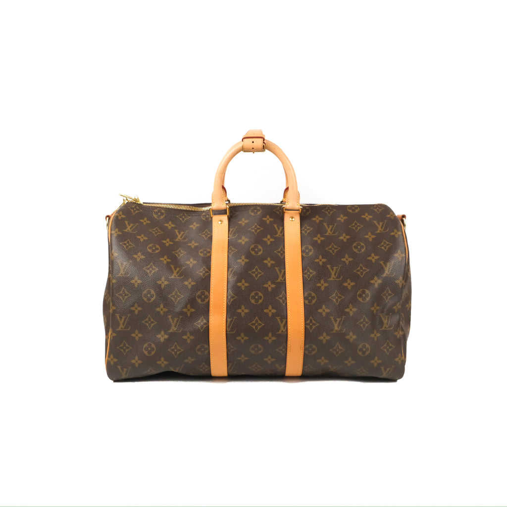 Louis Vuitton Keepall Duffle Bag 45 Monogram Canvas