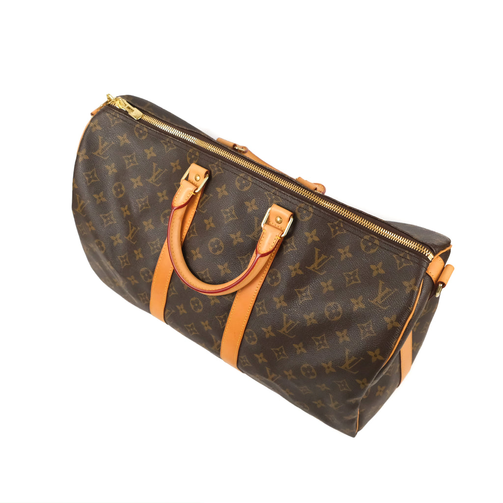 Louis Vuitton Keepall Duffle Bag 45 Monogram Canvas