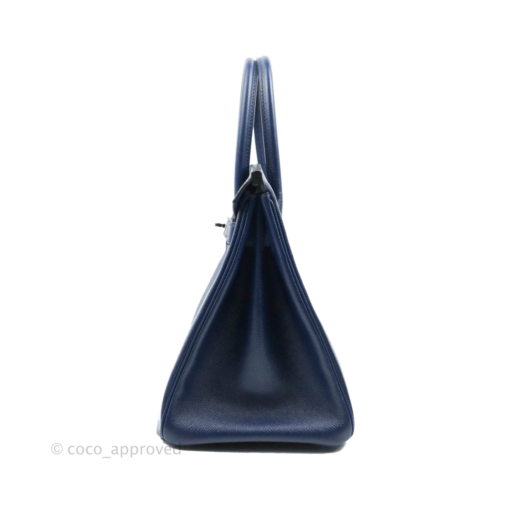 Birkin 30 Touch Blue Sapphire Matte
