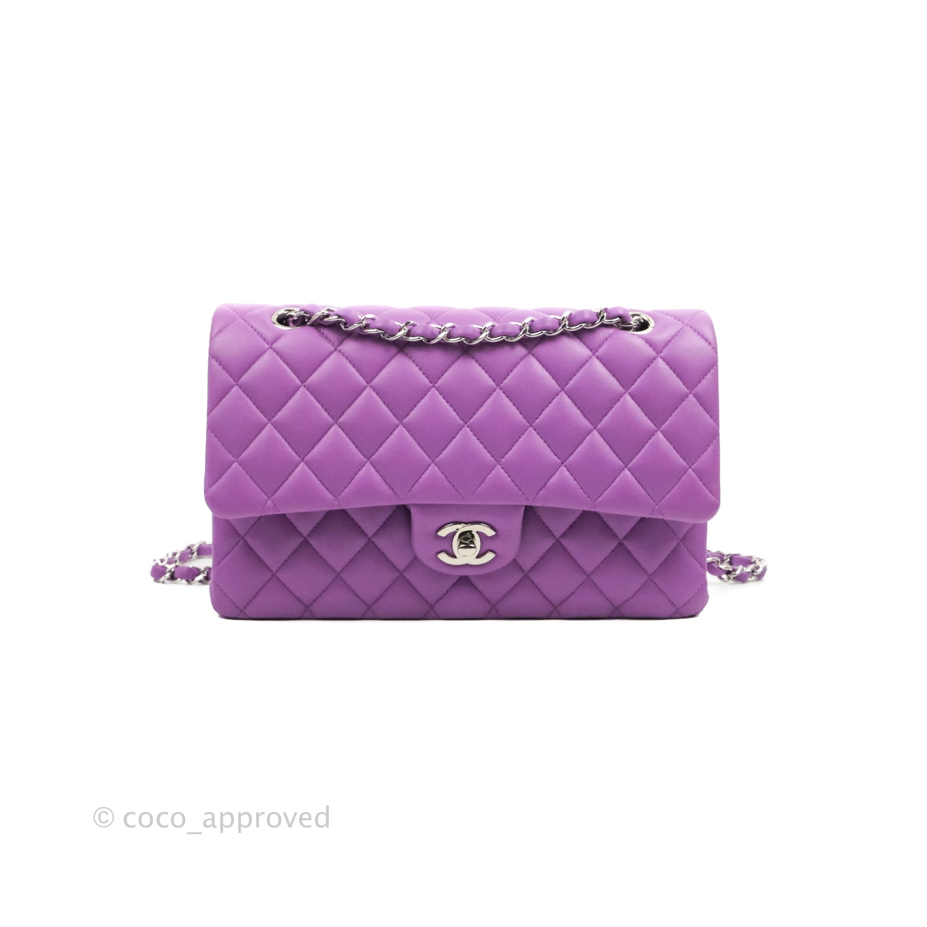 Chanel Limited Edition Pink Quilted Lambskin Leather Medium