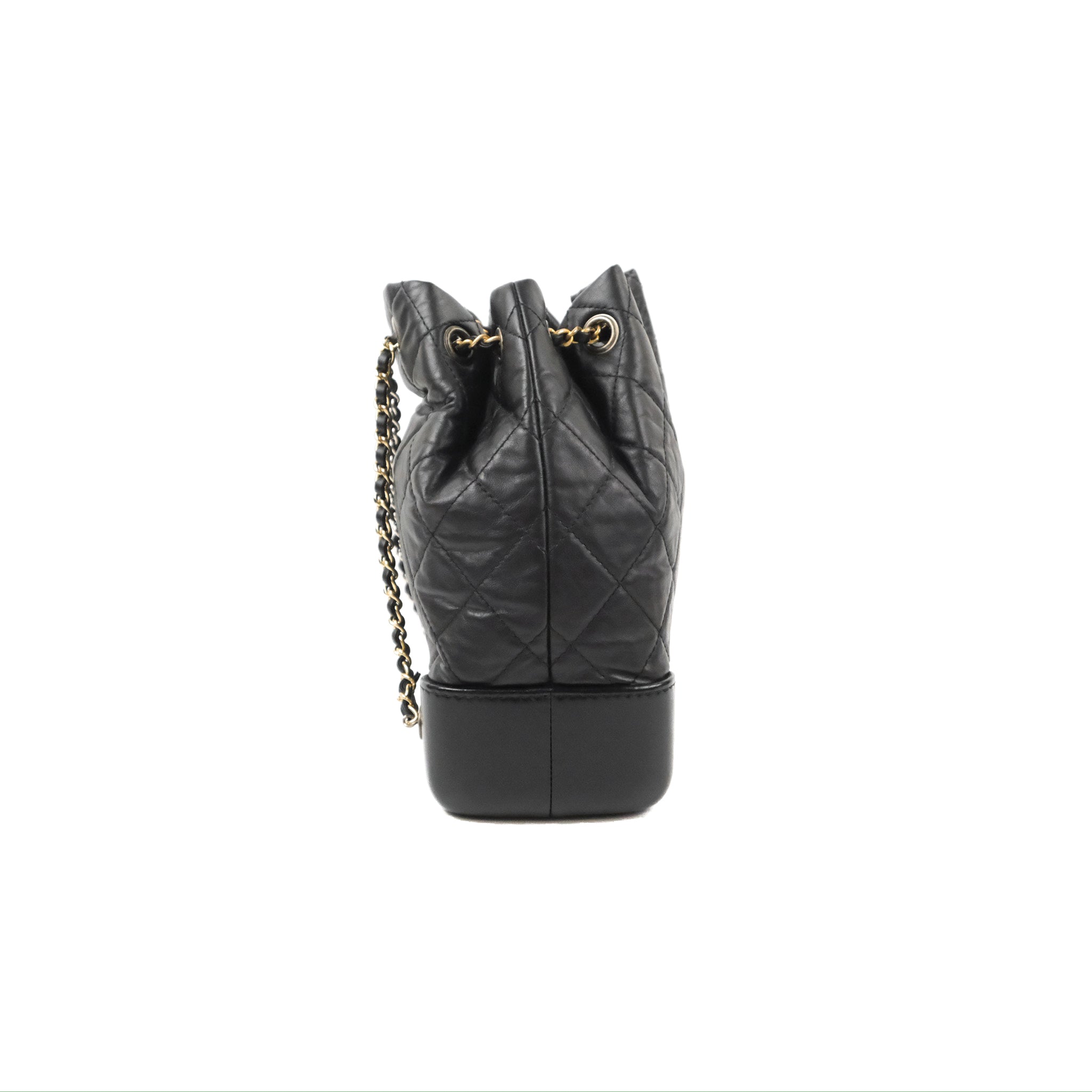 Chanel Aged Calfskin Quilted Small Gabrielle Backpack Black – Fashion Vocal
