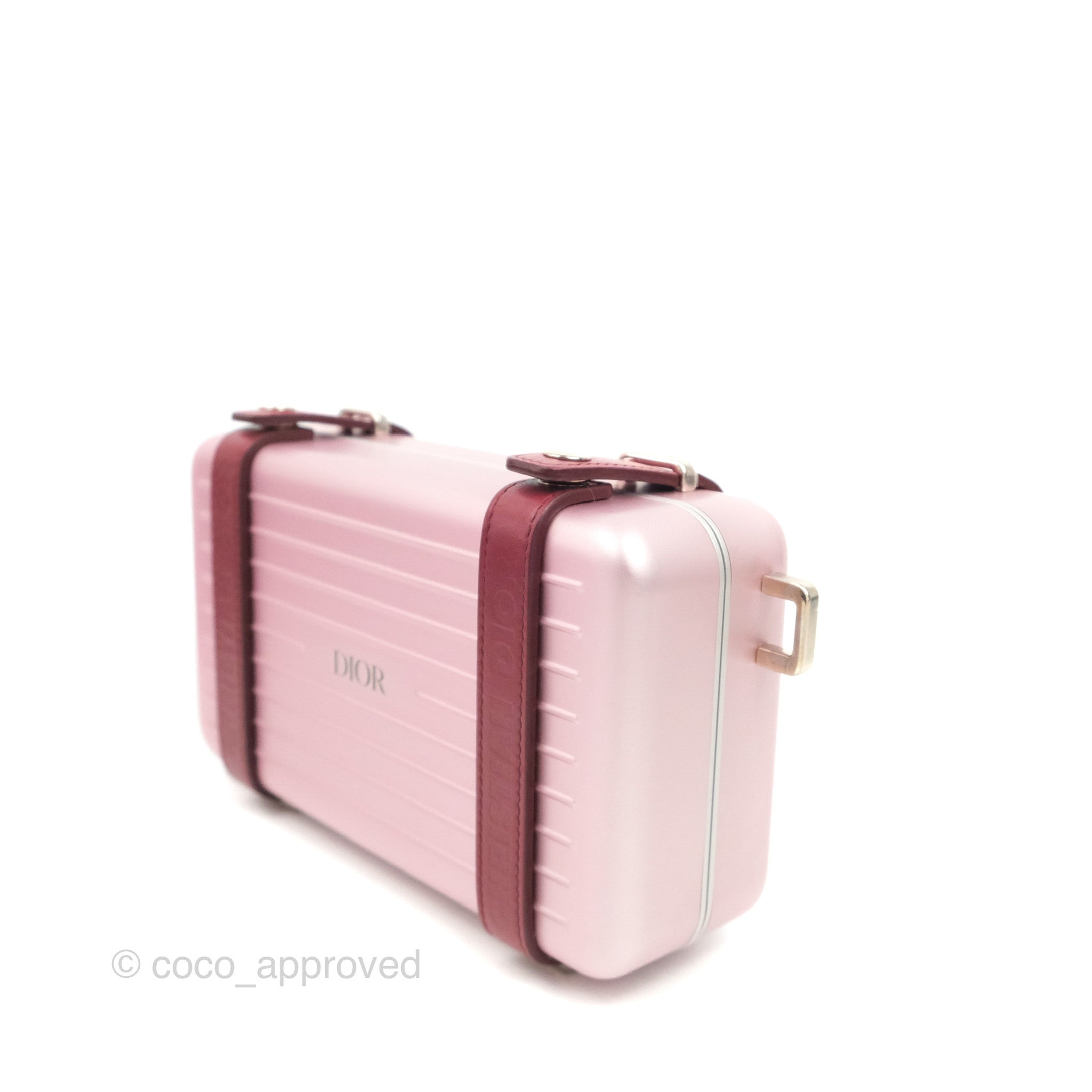Dior x Rimowa Aluminum Personal Clutch Rose – Coco Approved Studio