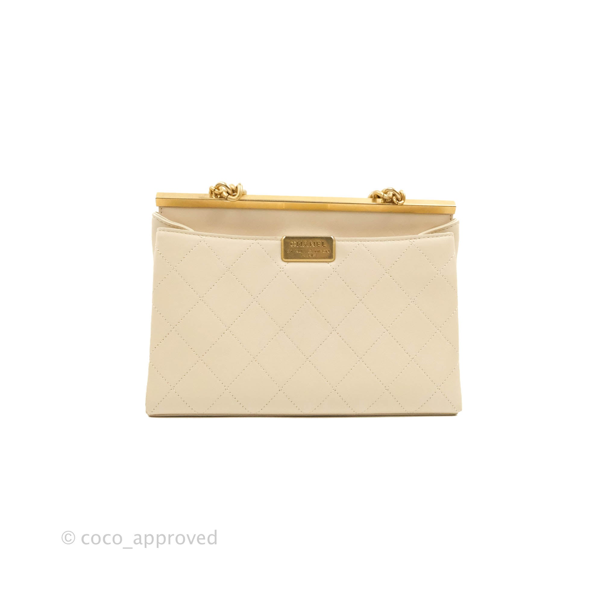 Coco Luxe Flap Bag Quilted Lambskin Small