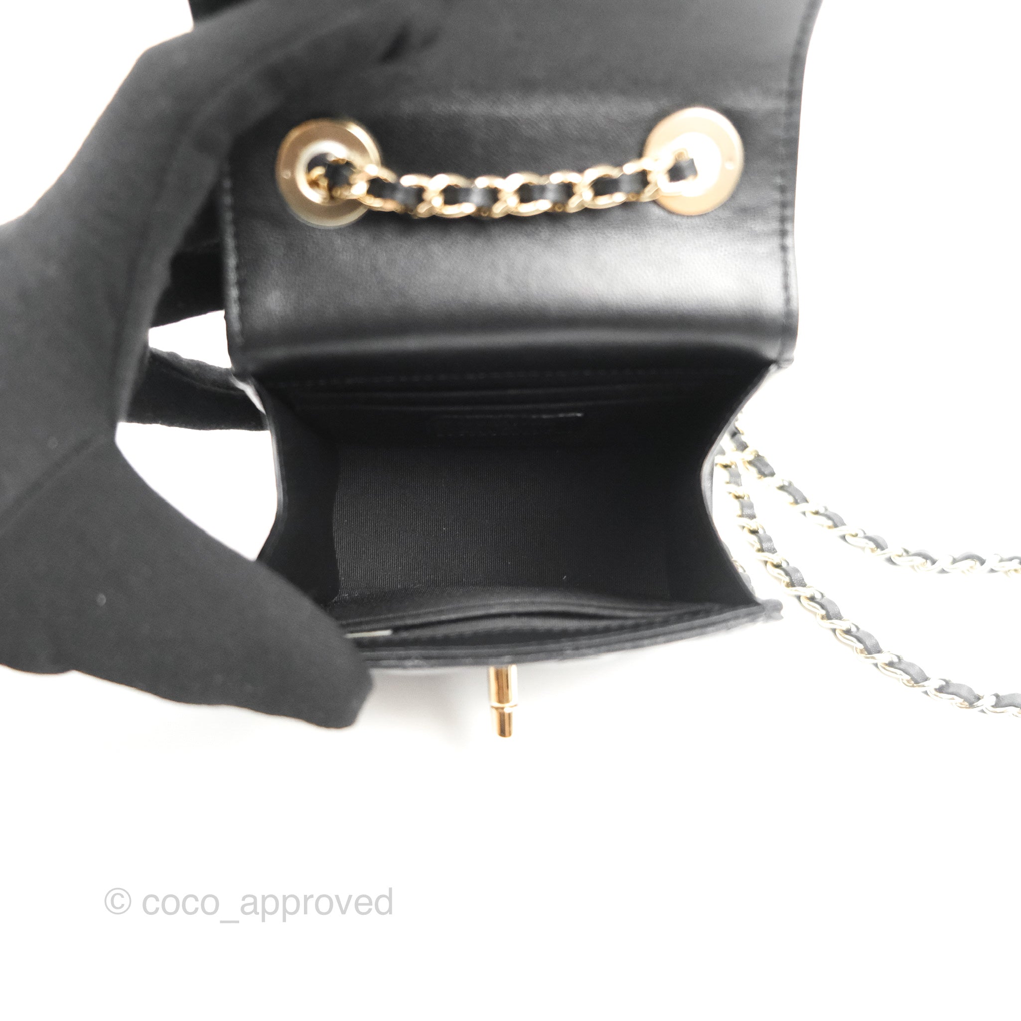 Chloé Chloé “C” Clutch With Chain