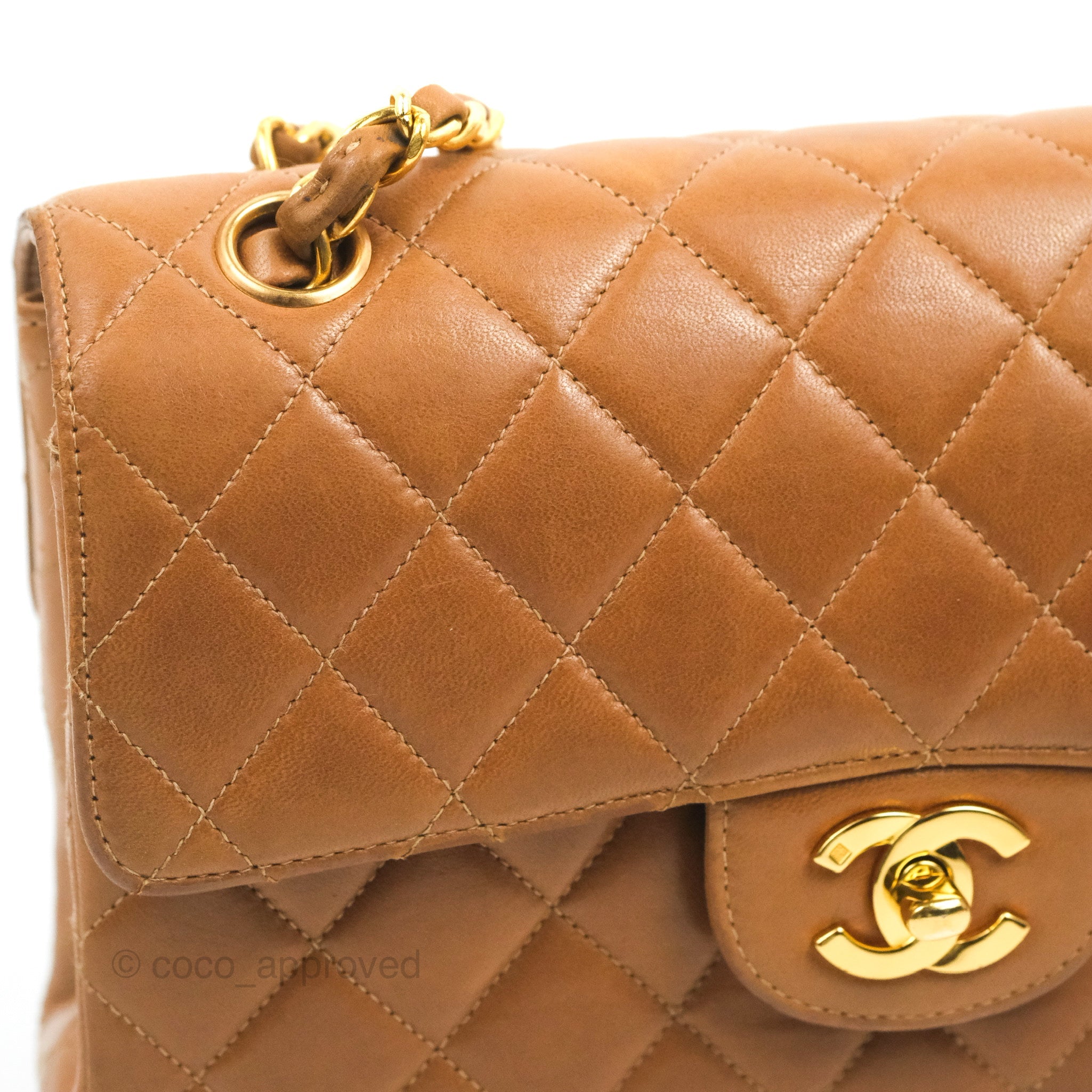 Chanel Caramel Camel Brown Caviar Medium Classic Boy Flap Bag – Boutique  Patina