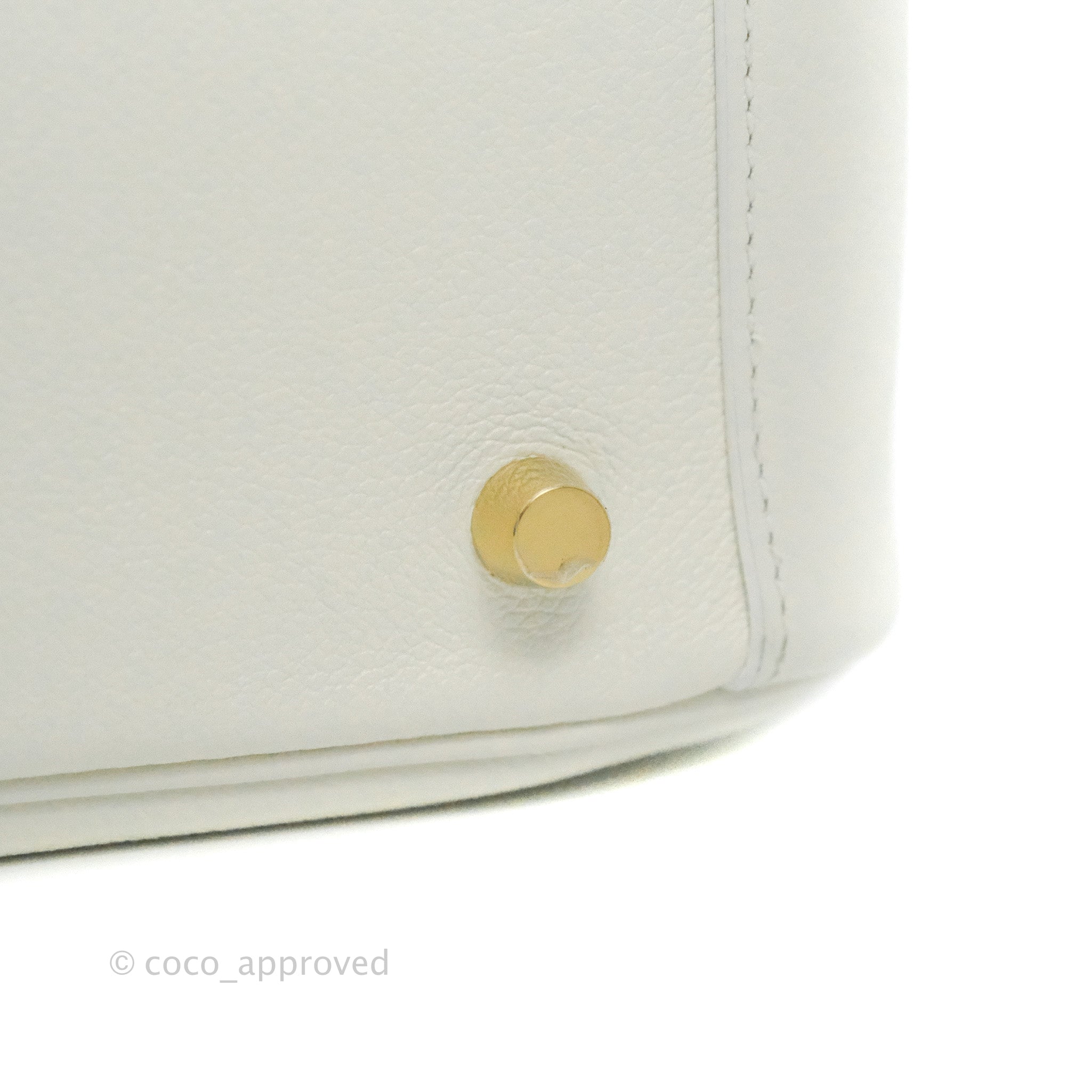 HERMES Lindy Size 26 New White Evercolor– GALLERY RARE Global Online Store