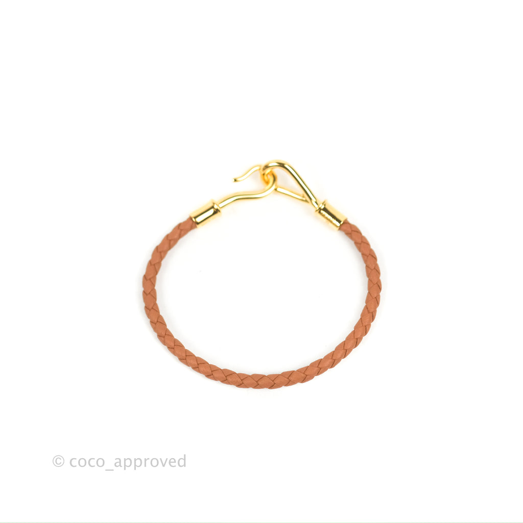 Hermès Jumbo H Bracelet Gold Swift