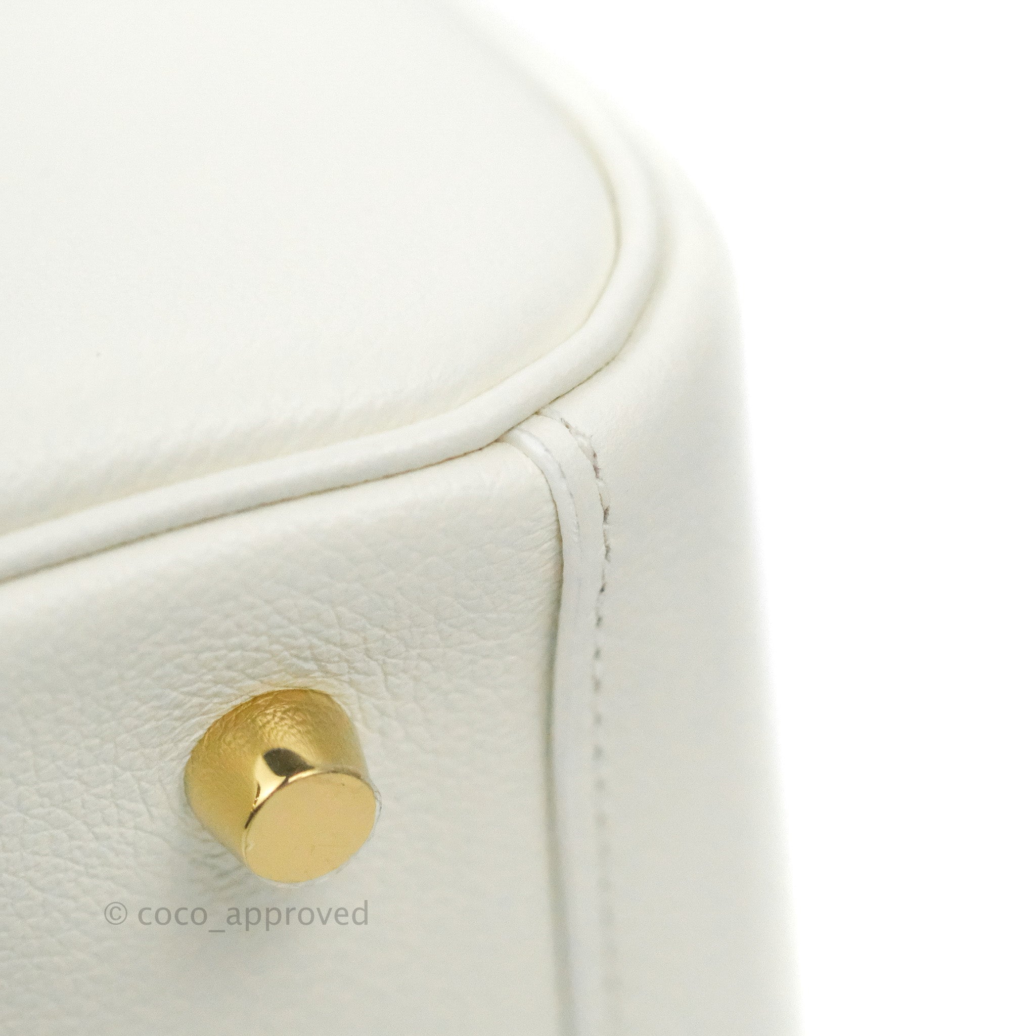 HERMES Lindy Size 26 New White Evercolor– GALLERY RARE Global Online Store