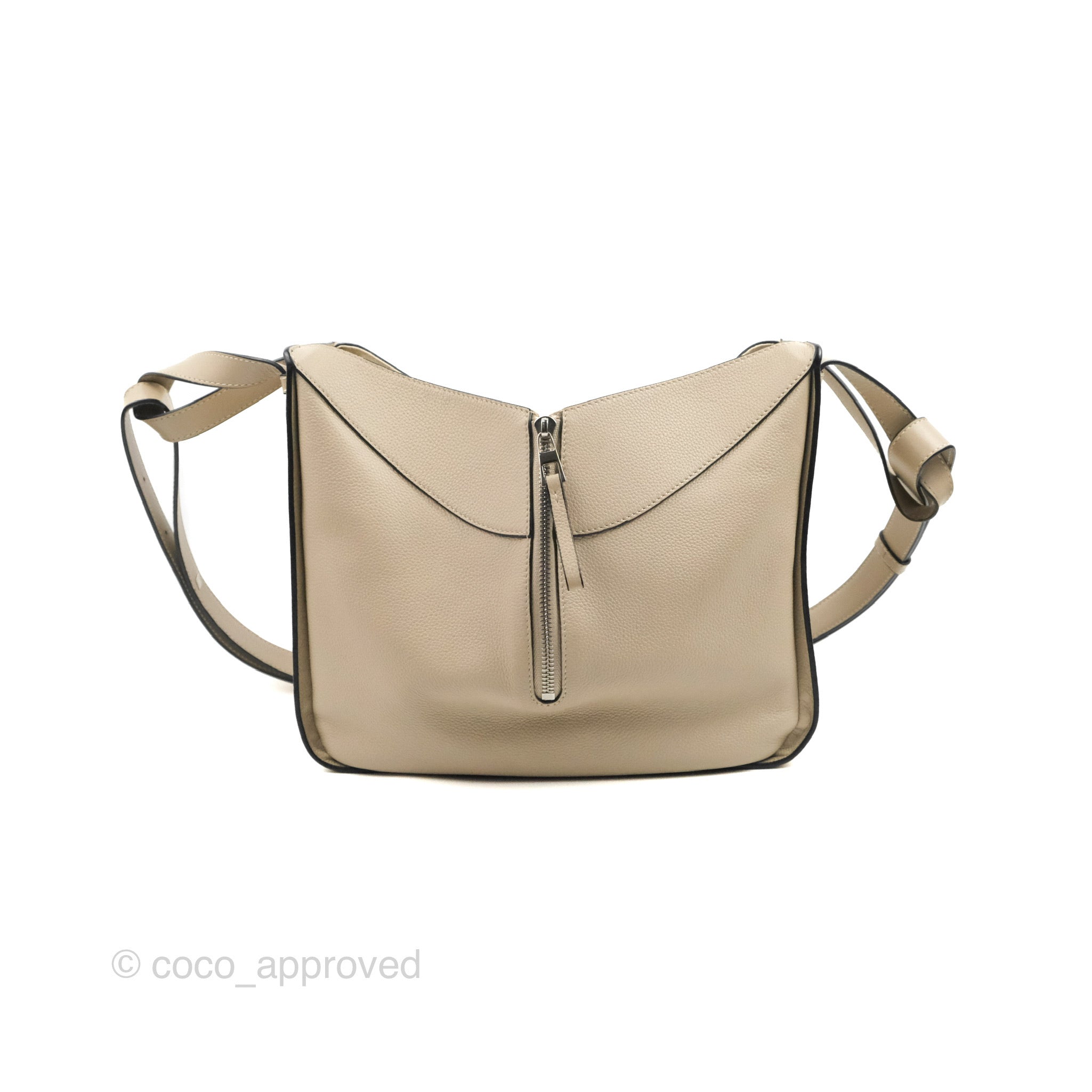 Loewe - Compact Hammock Sand Leather Bag