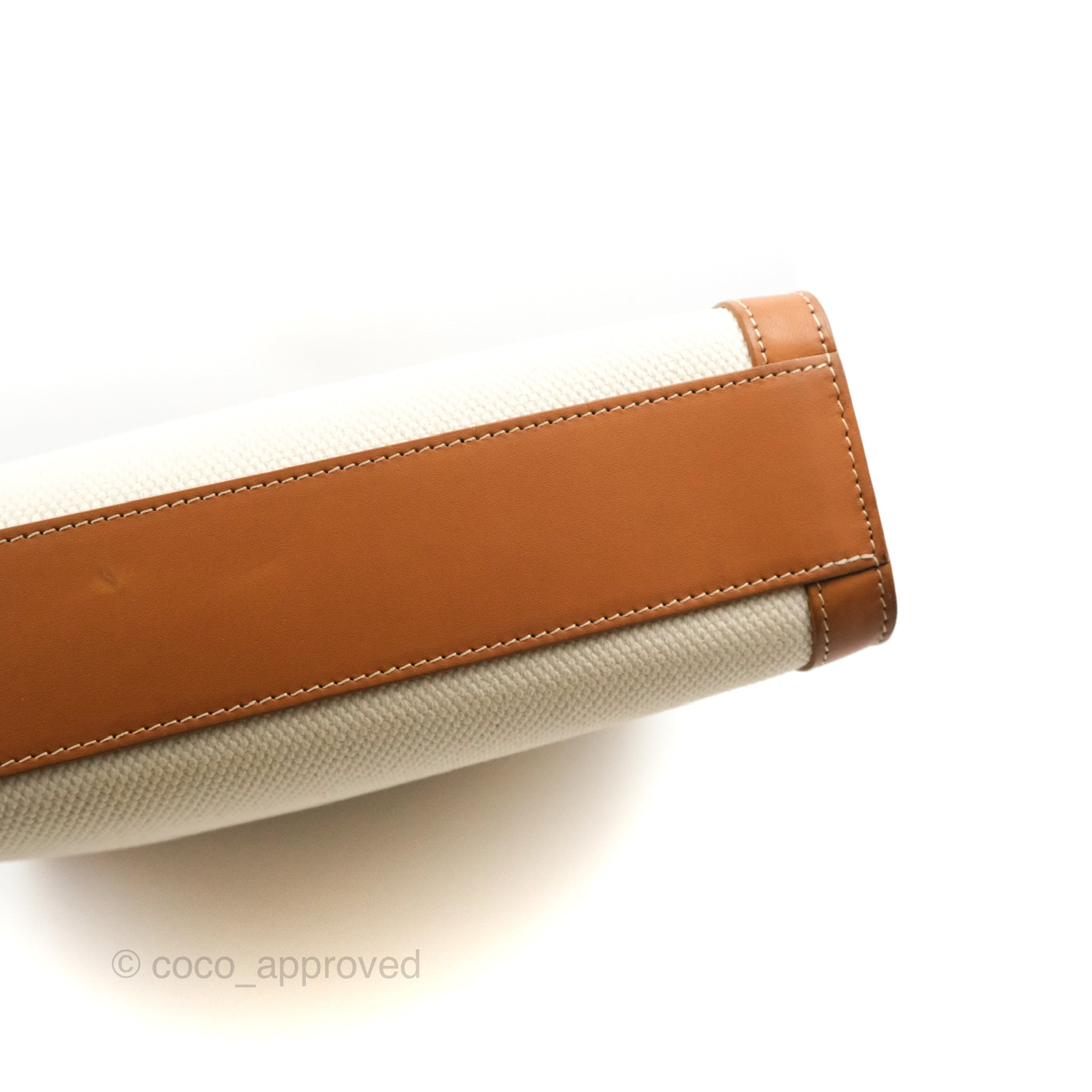 SMALL WALLET TRIOMPHE IN TEXTILE CELINE ALL OVER PRINT - NATURAL / TAN