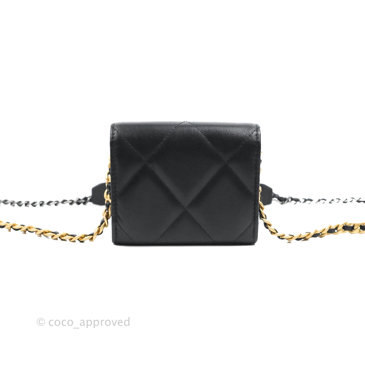 Wallet on chain timeless/classique leather crossbody bag Chanel Black in  Leather - 25273139