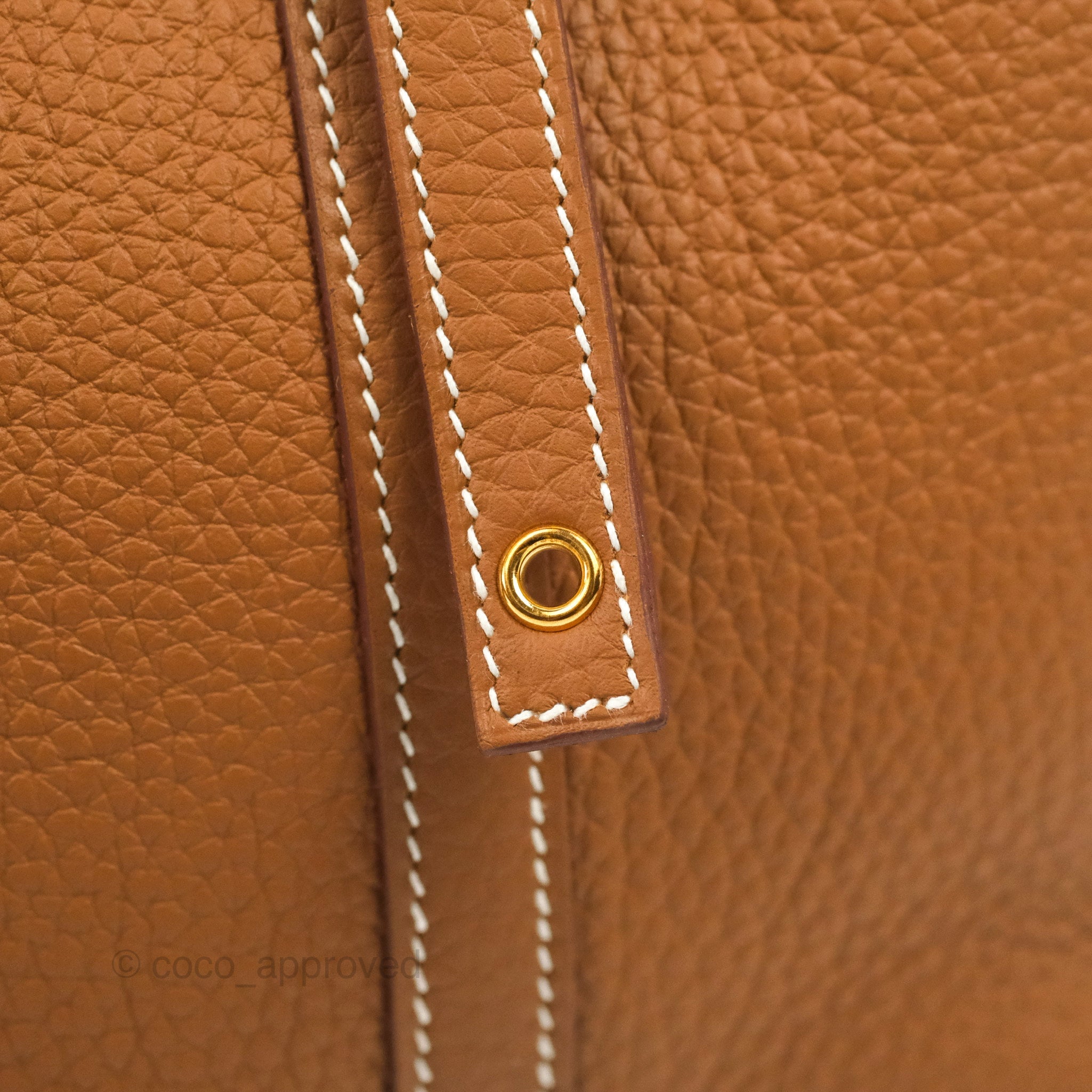 HERMÈS Picotin Lock MM Handbag in Gold Clemence leather with Palladium  hardware-Ginza Xiaoma – Authentic Hermès Boutique