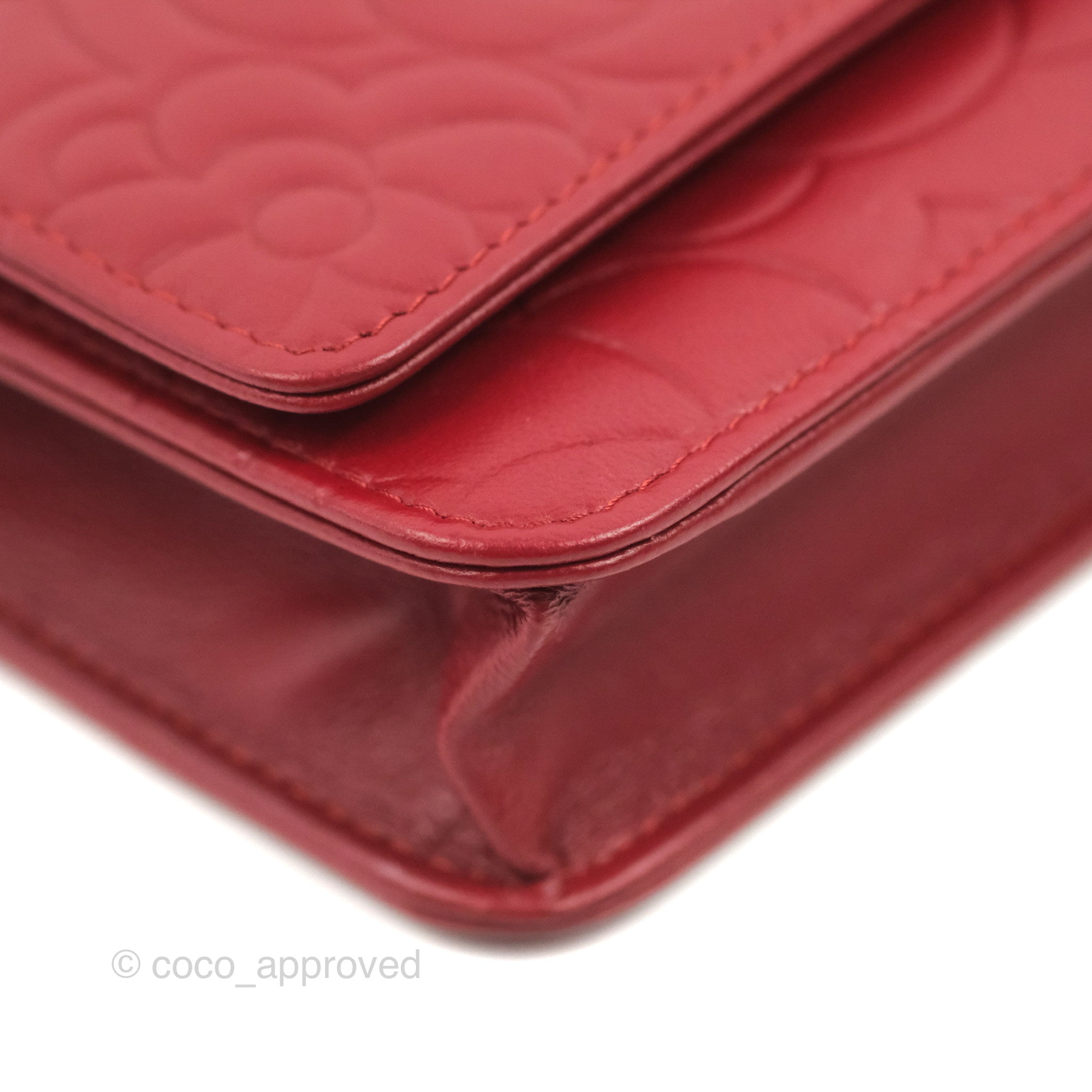 Chanel long wallet camellia - Gem