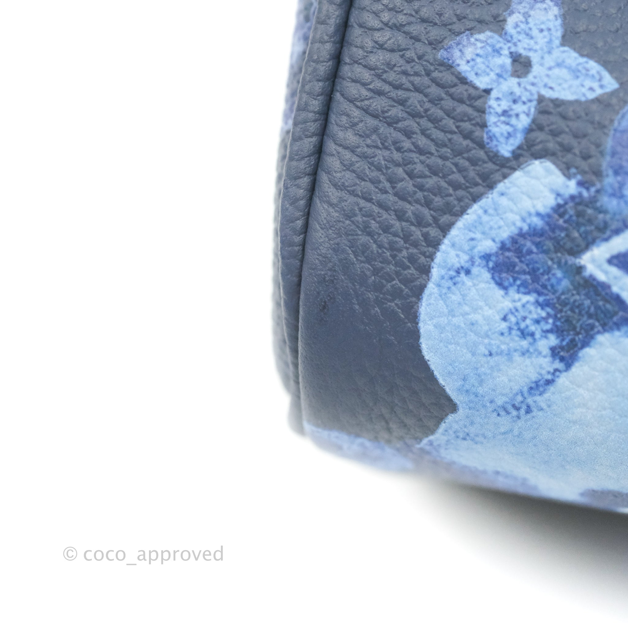 Louis Vuitton Bleu Monogram Ink Waterfall Keepall XS Bag - Yoogi's Closet
