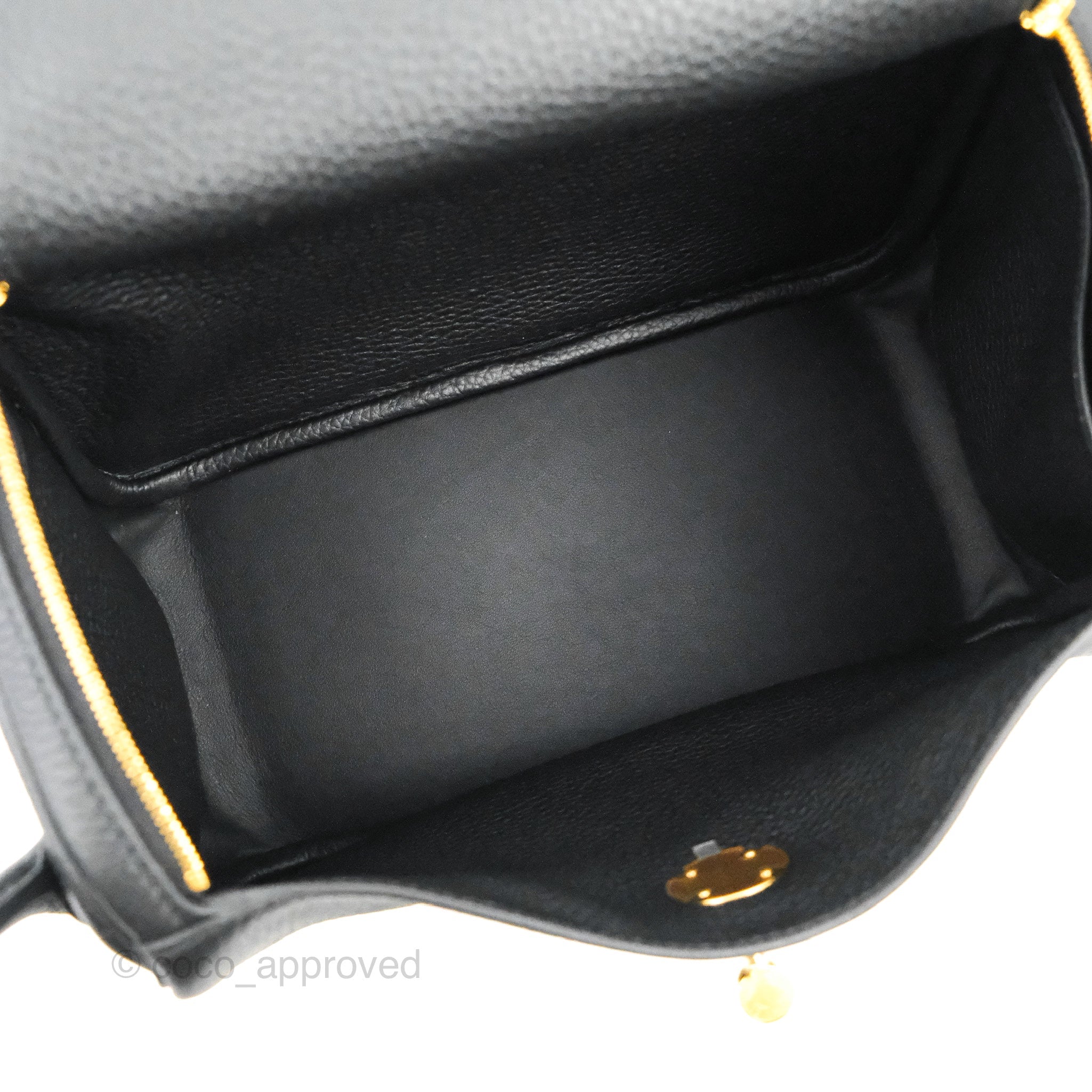 Hermès Lindy 30 Black PHW TC Leather – Coco Approved Studio