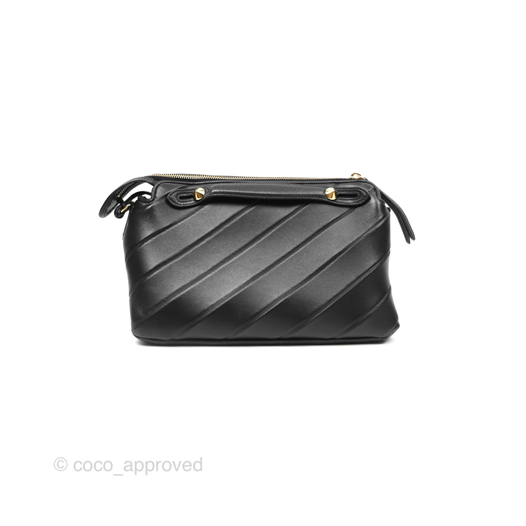 Fendi Medium By The Way Vit. Dolce Bag Black