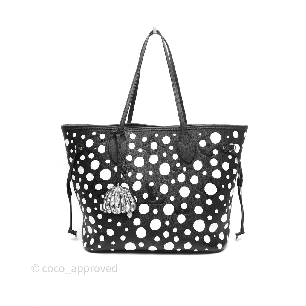 Louis Vuitton x Yayoi Kusama Neverfull MM Black/White