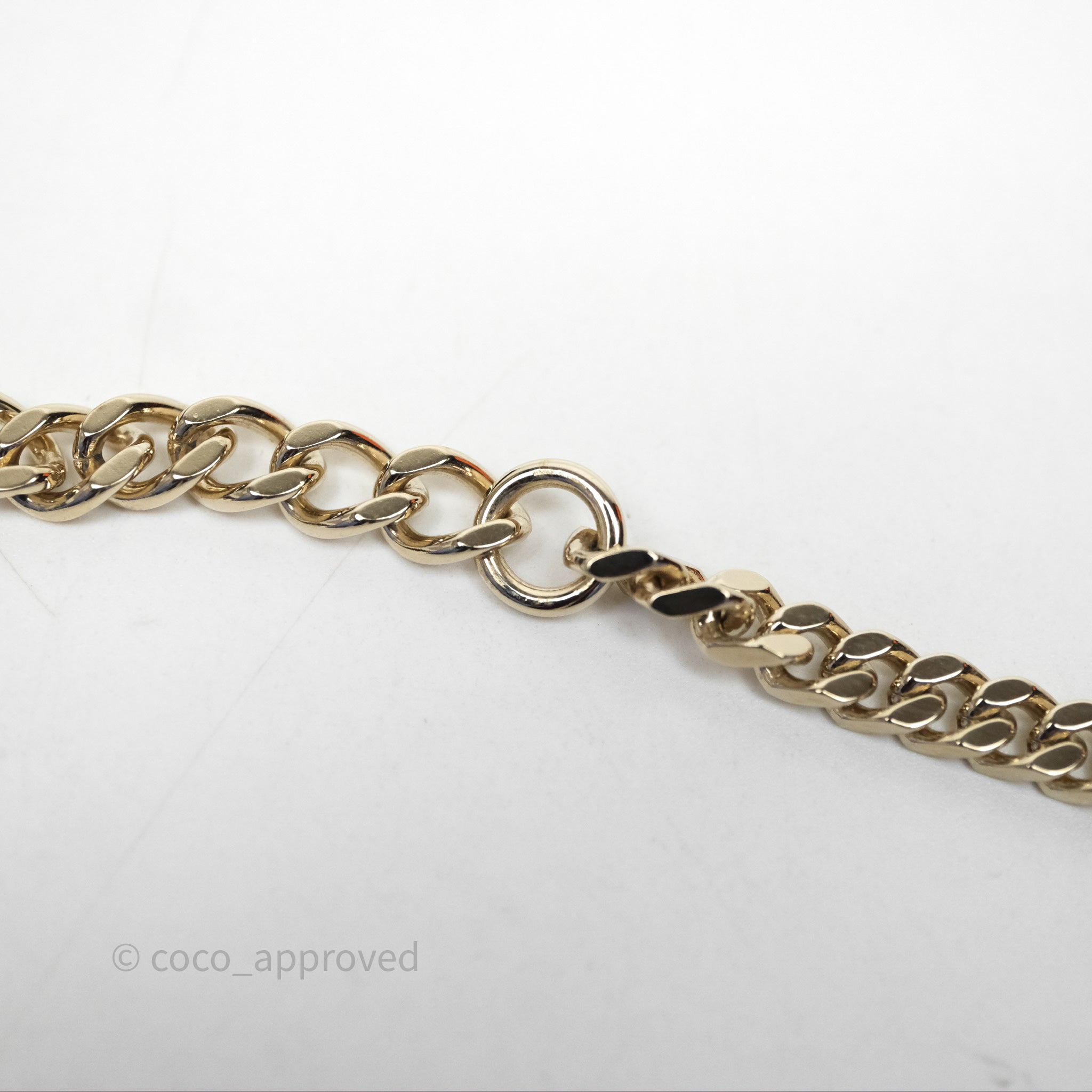 CHANEL ゴールドトーン チャーム CHANEL CH 5435 Golden Replacement Temple Side Icon Logo
