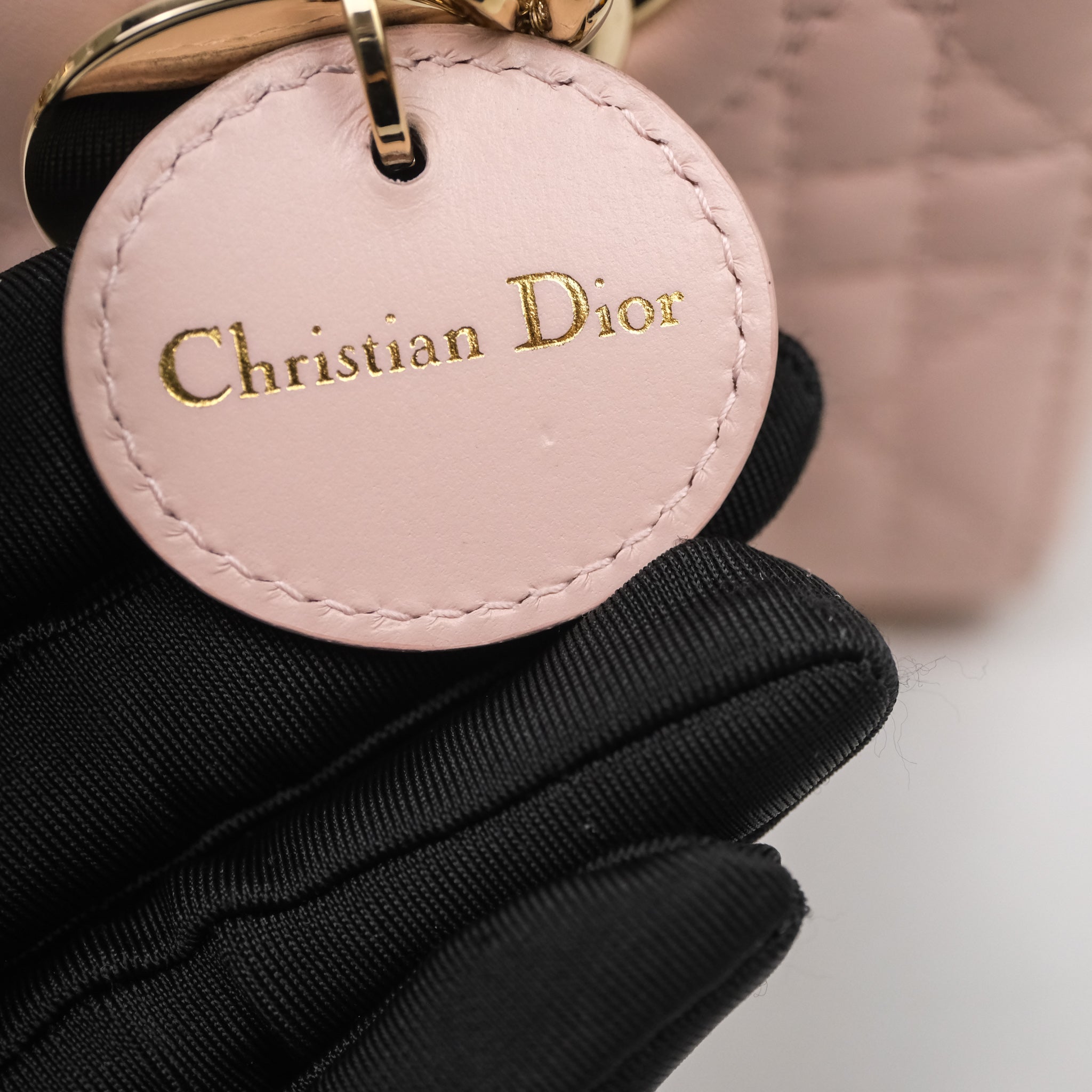 Dior Micro Lady D-Joy Bag Powder Pink Cannage Lambskin – Coco