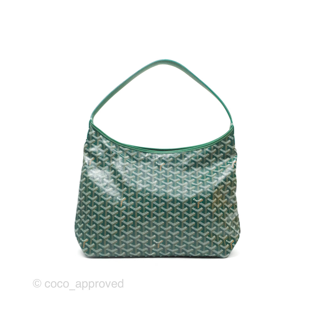 Goyard Bohème Hobo Bag Green Goyardine Canvas