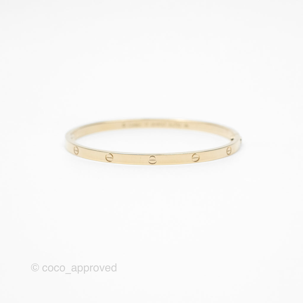 Cartier Small Love Bracelet Yellow Gold 