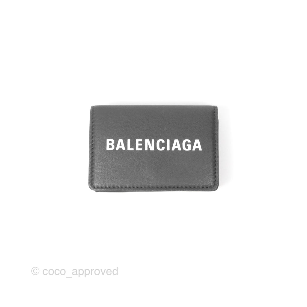 Balenciaga Mini Wallet Grey