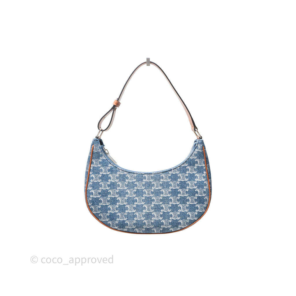 Celine Ava Bag In Triomphe Denim