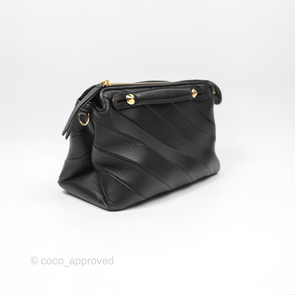 Fendi Medium By The Way Vit. Dolce Bag Black