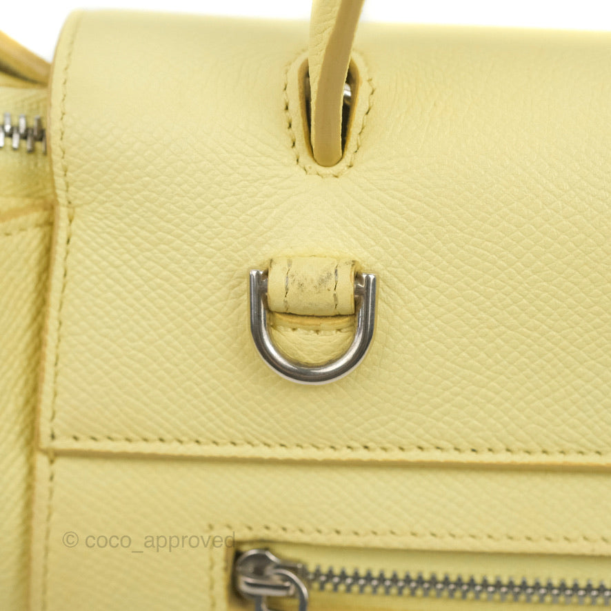 Celine Belt Bag Mini Yellow Calfskin