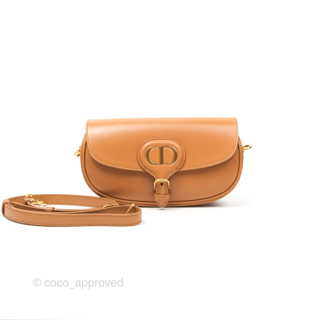 Christian Dior Bobby East-West Bag Calfskin Camel