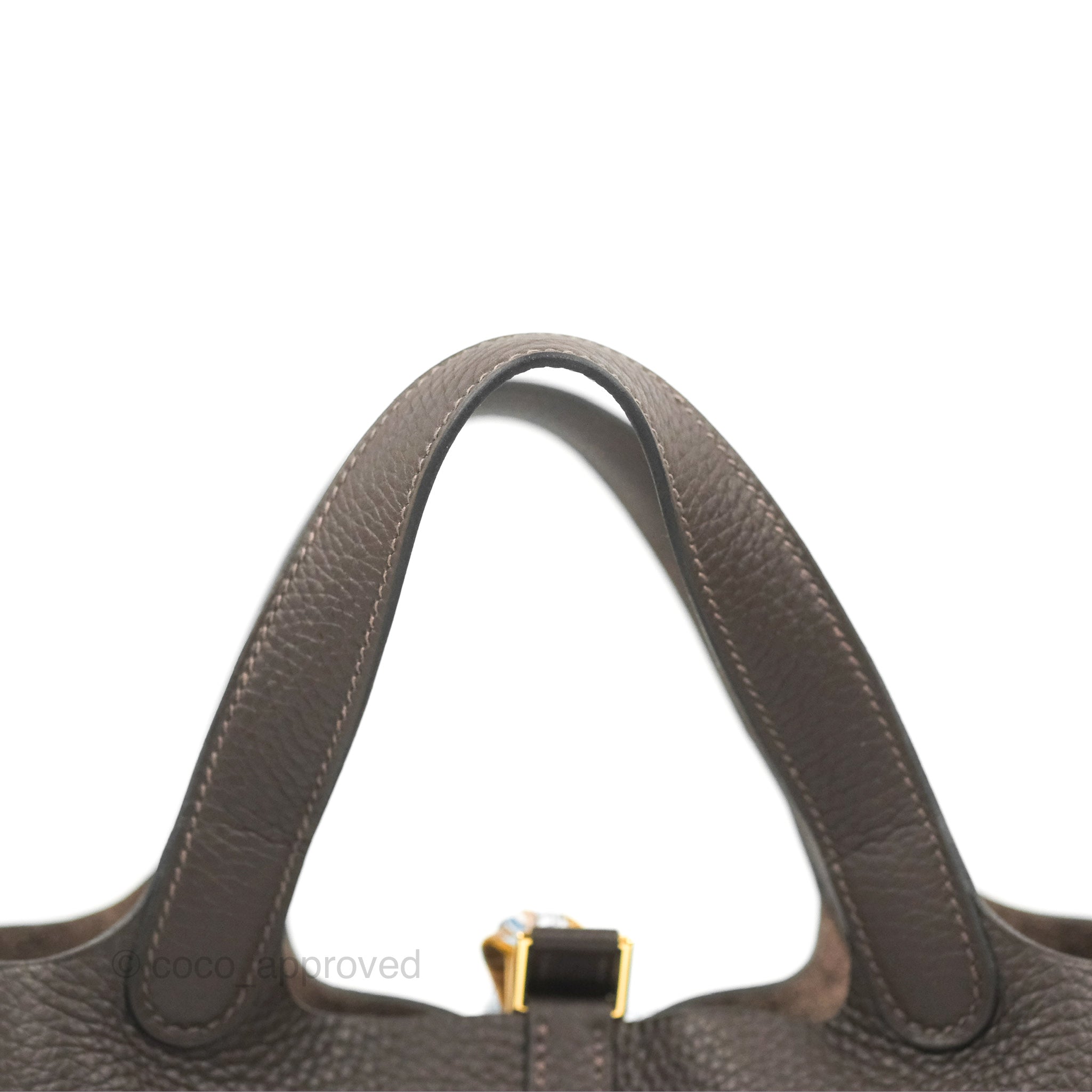 Hermès Picotin Lock 18 PM Taurillon Clemence Rouge Sellier Gold Hardwa –  Coco Approved Studio