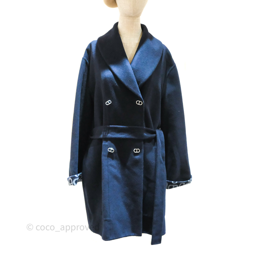 Hermès Coat Bleu Size 38