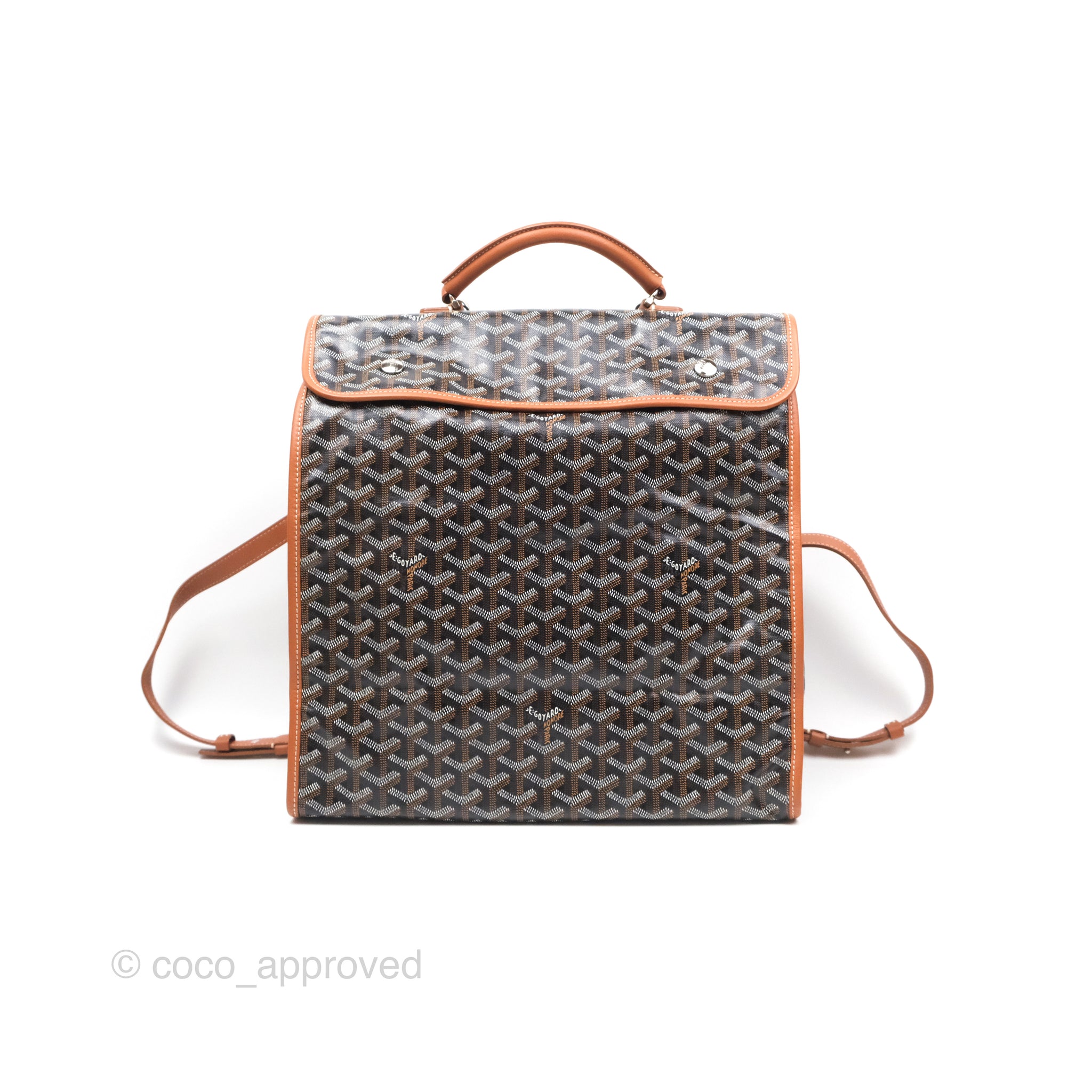 ◇SHUYEN BAG◇ Bag in bag / GOYARD・SAINT-LEGER BAG PACK用 GOYARD Saint Leger Backpack Bag Goyardine Canvas Leather