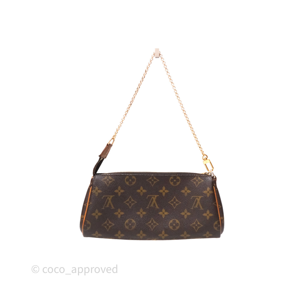 Louis Vuitton Eva Shoulder Bag Monogram Coated Canvas