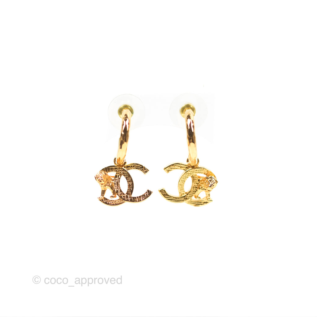 Louis Vuitton Zip Earrings Silver Tone – Coco Approved Studio